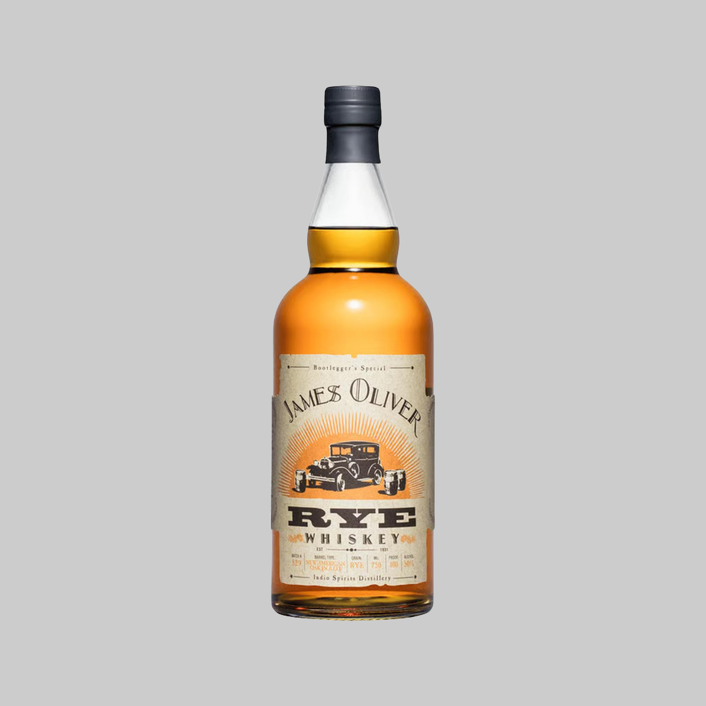 James Oliver Rye Whiskey 750ml 50.0% | TIME2DRINK