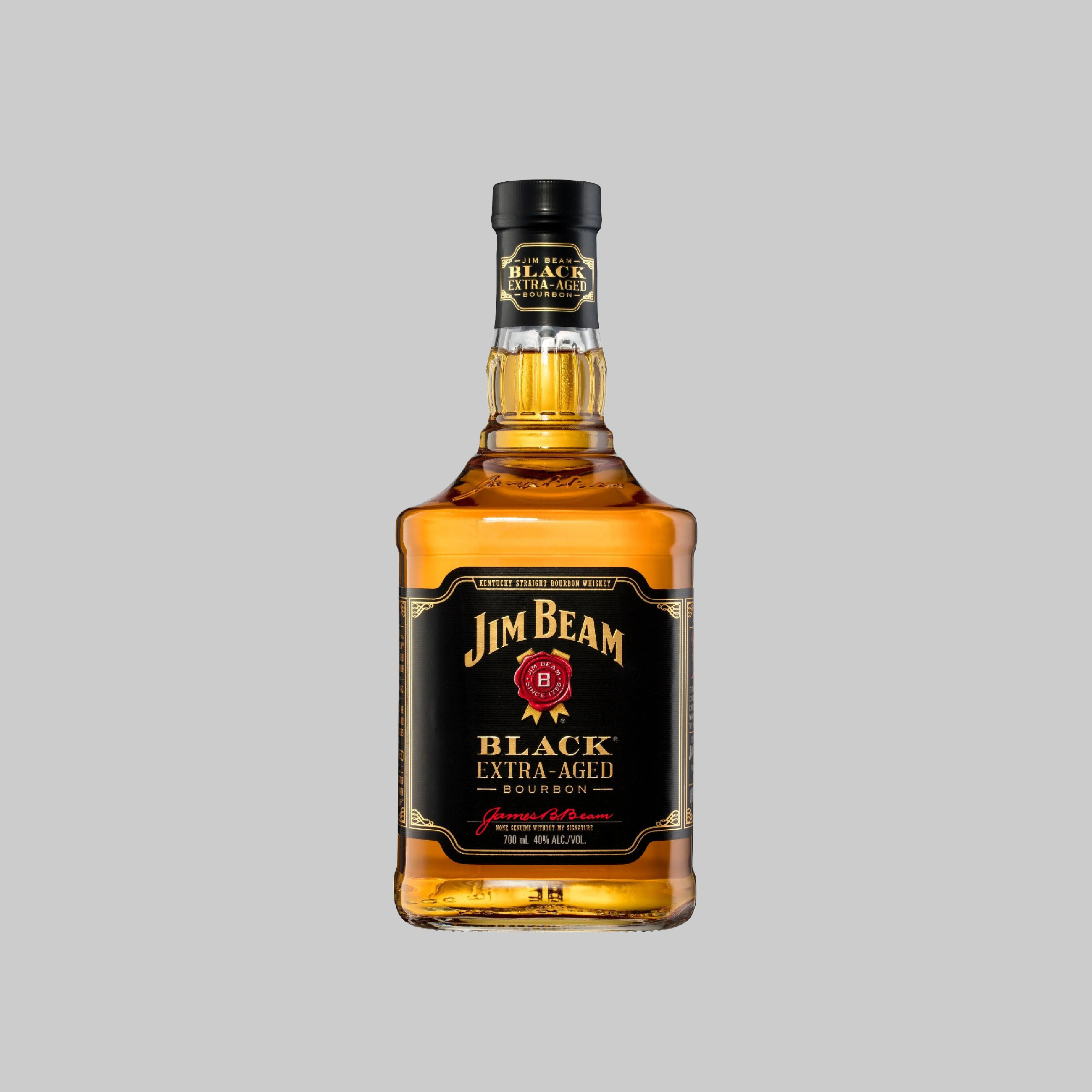 Jim Beam Black Extra-Aged Bourbon 700ml 43.0% | TIME2DRINK