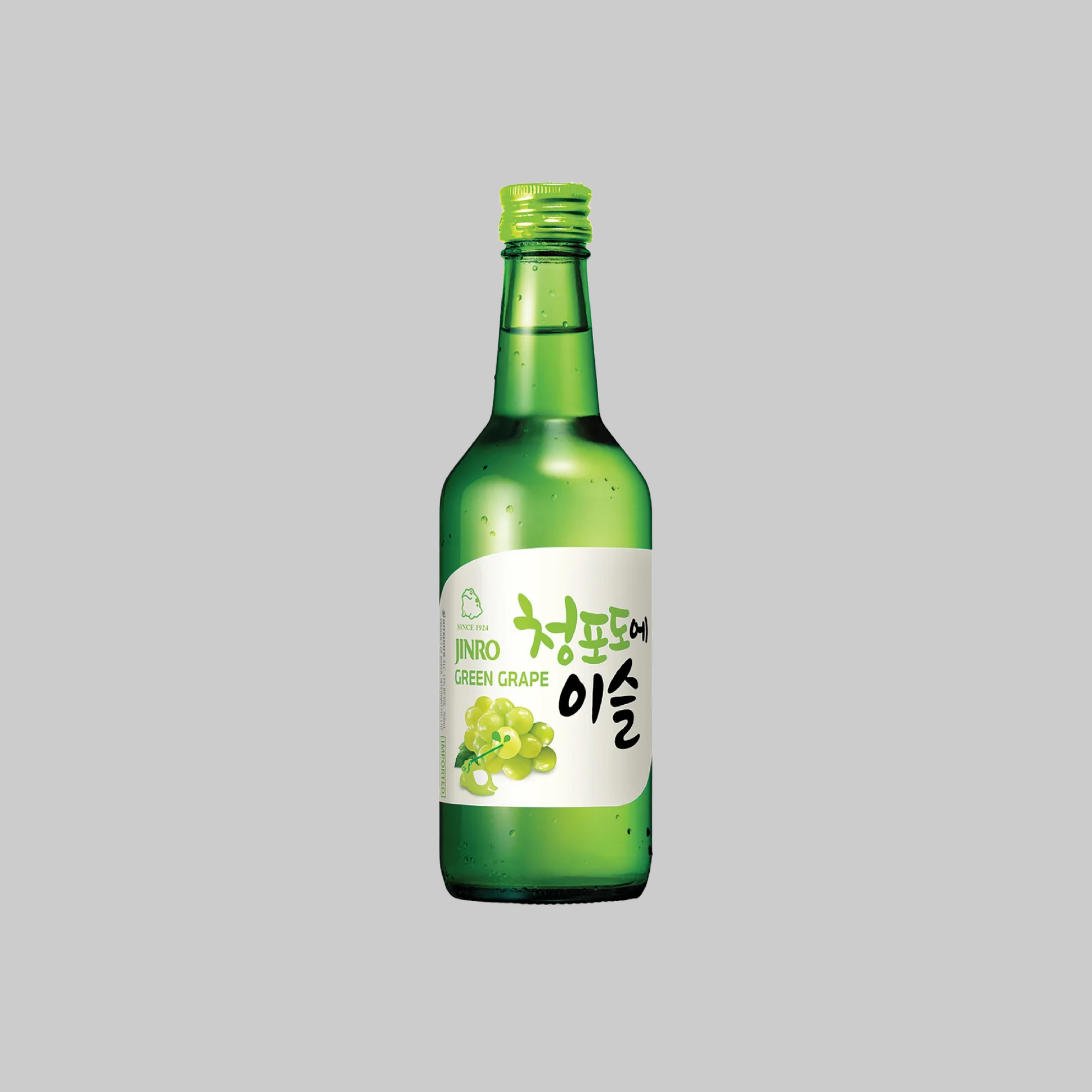 Jinro Green Grape Soju 360ml 13.0% | TIME2DRINK