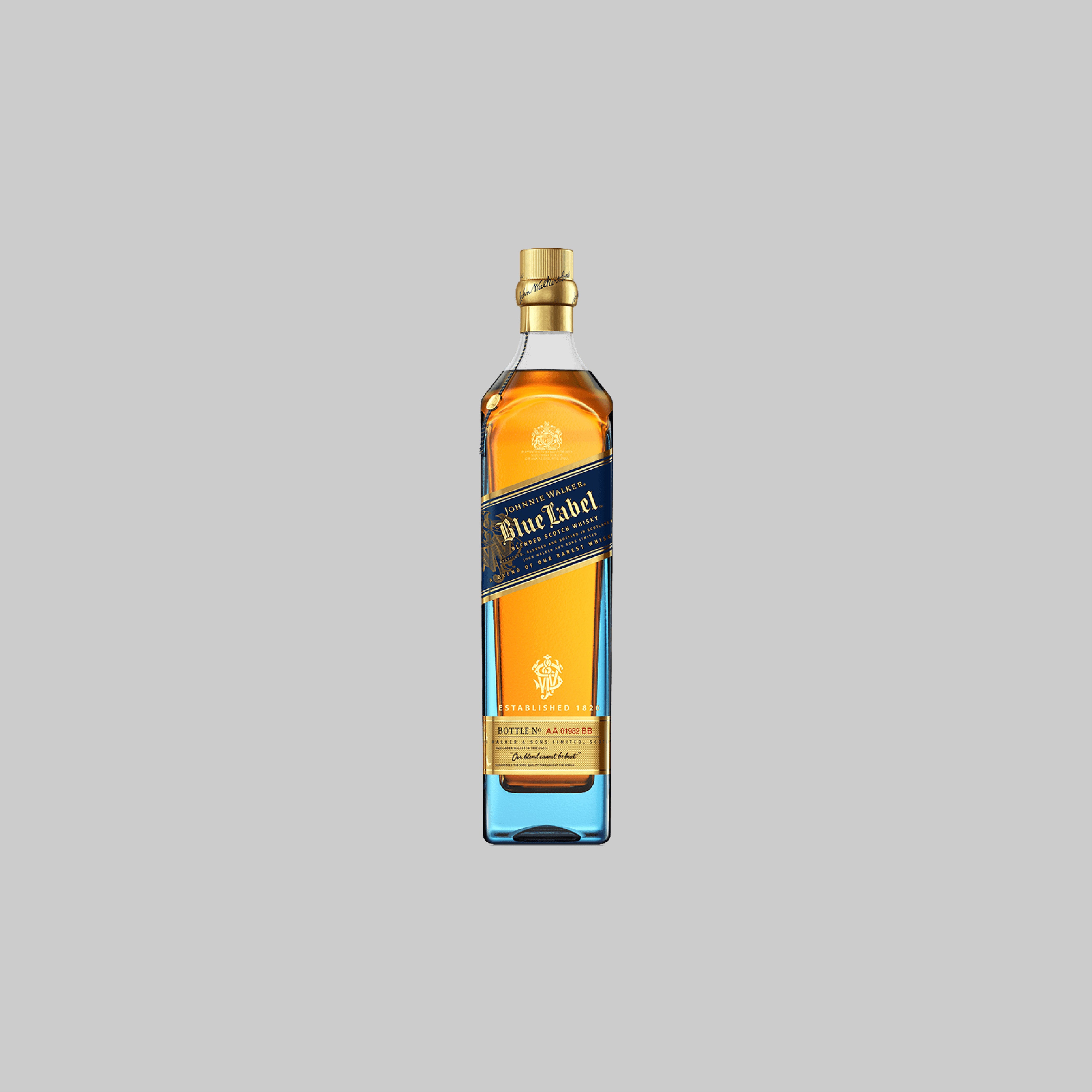 Johnnie Walker Blue Label Blended Scotch Whisky 200ml 40.0