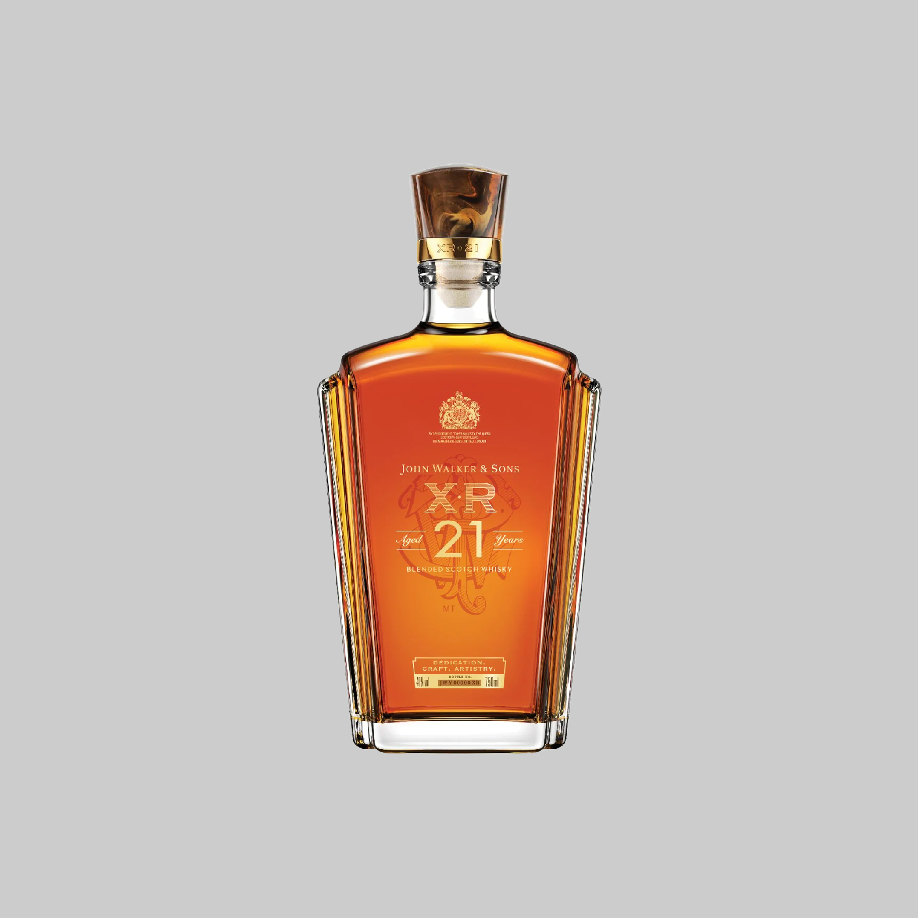 Johnnie Walker XR 21 Years Old Blended Scotch Whisky 750ml 40.0% | TIME2DRINK