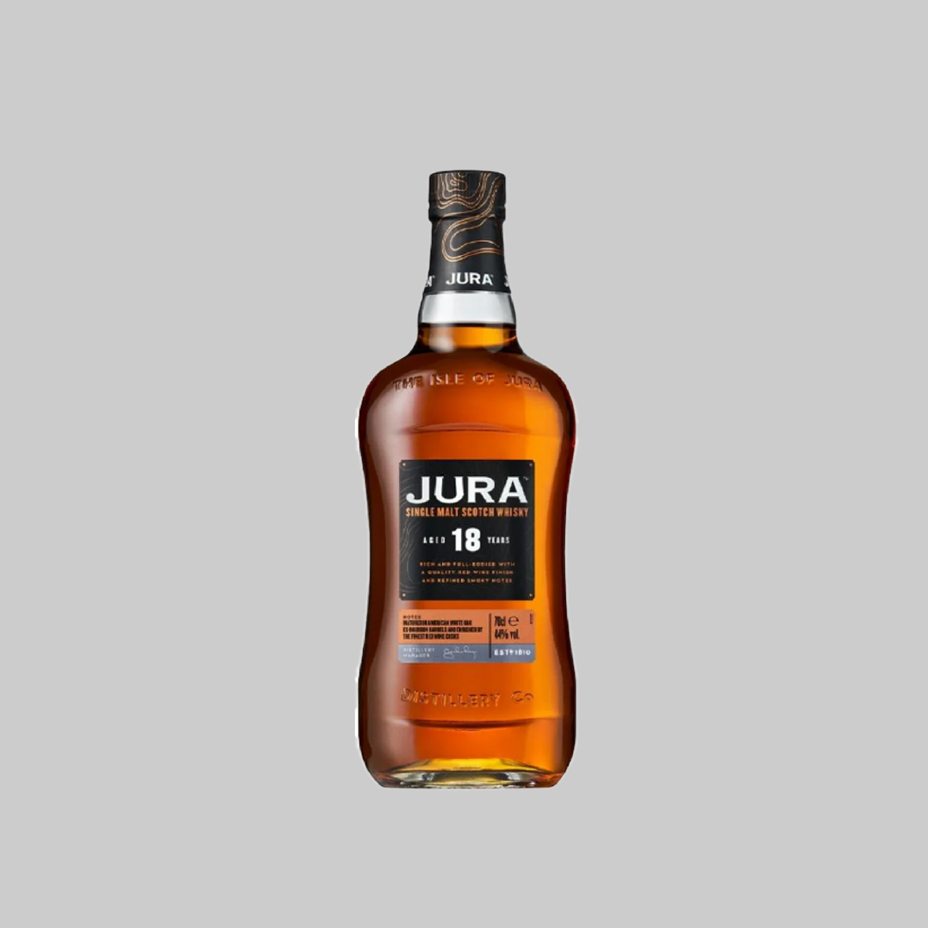 Jura 18 Years Single Malt Scotch Whisky 700ml 44.0% | TIME2DRINK
