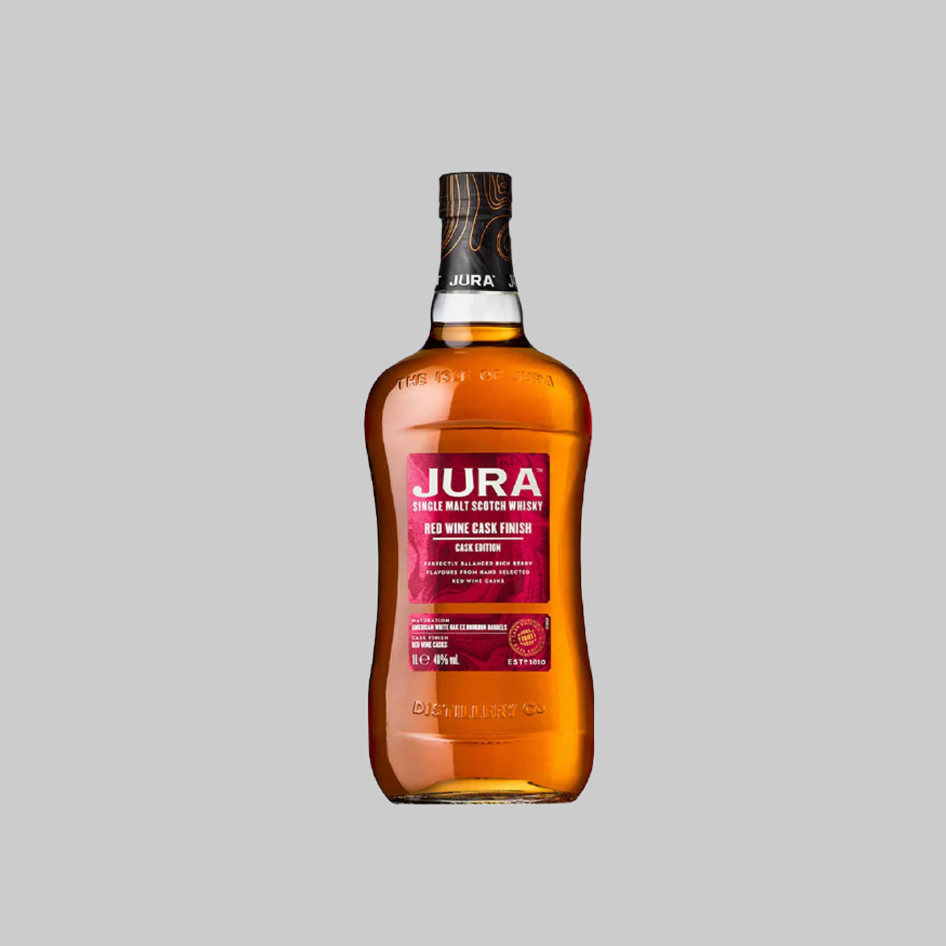 Jura Red Wine Cask Finish Single Malt Scotch Whisky 700ml 40.0% | TIME2DRINK
