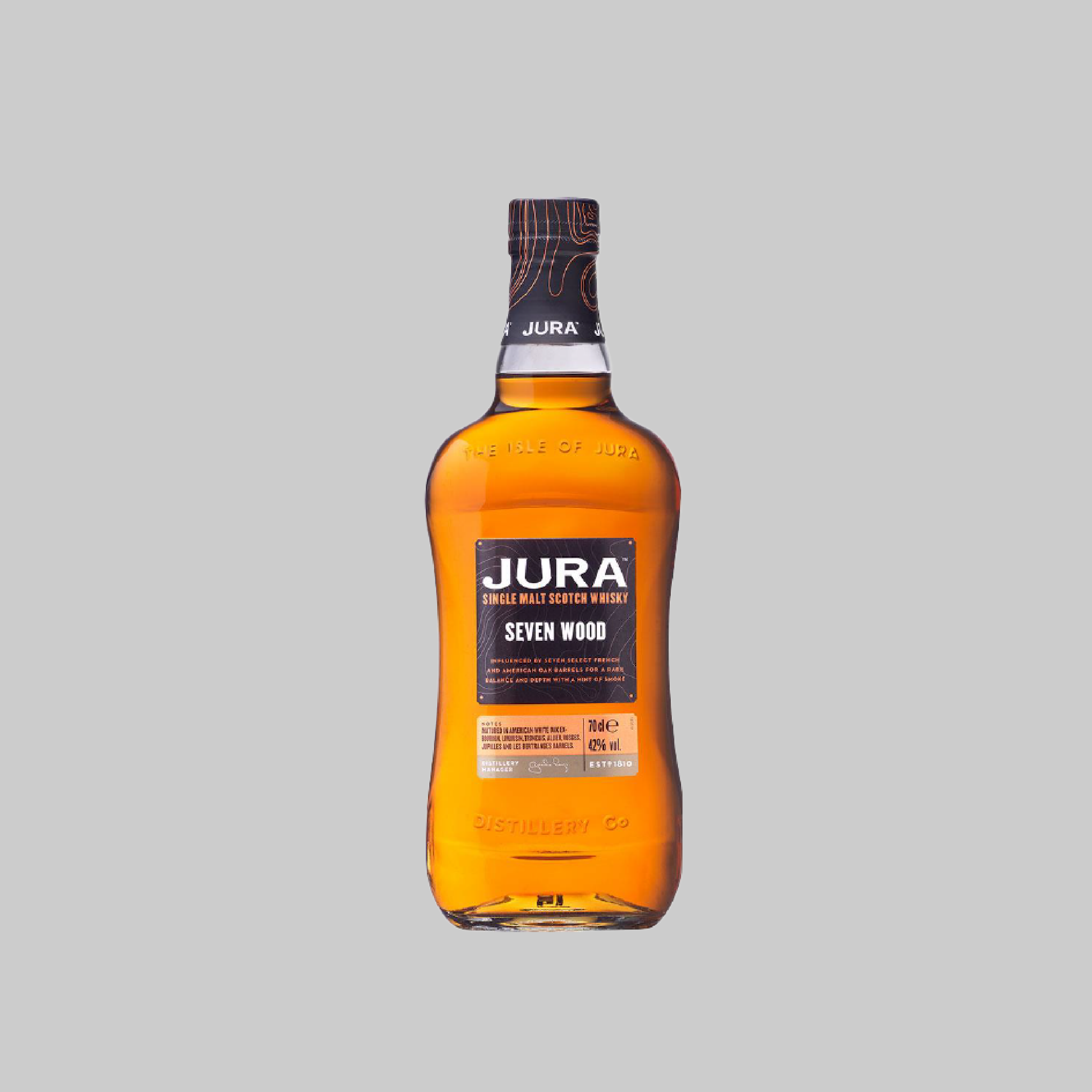 Jura Seven Wood Single Malt Scotch Whisky 700ml 42.0% | TIME2DRINK