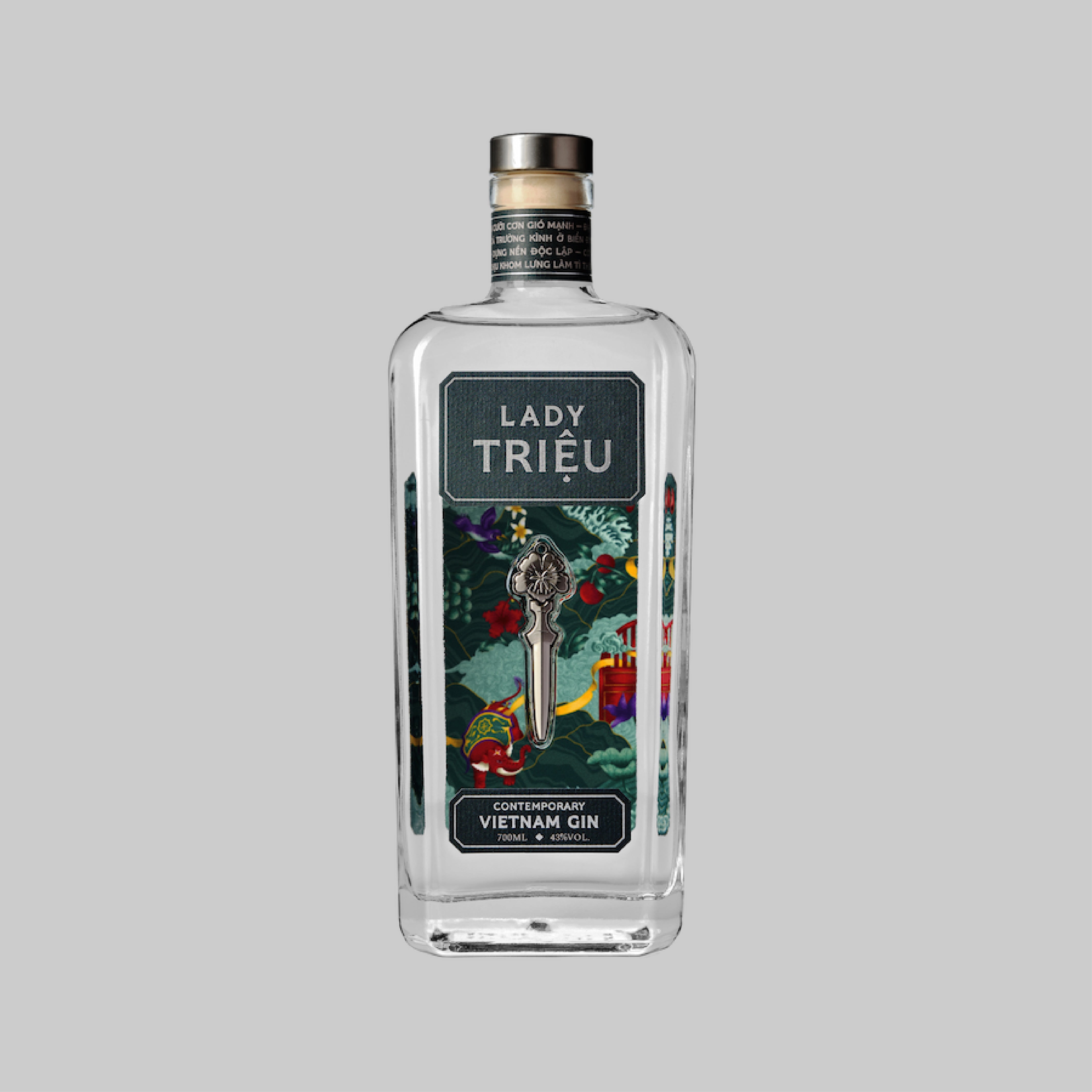 Lady Trieu Contemporary Vietnam Gin 700ml 43.0% | TIME2DRINK