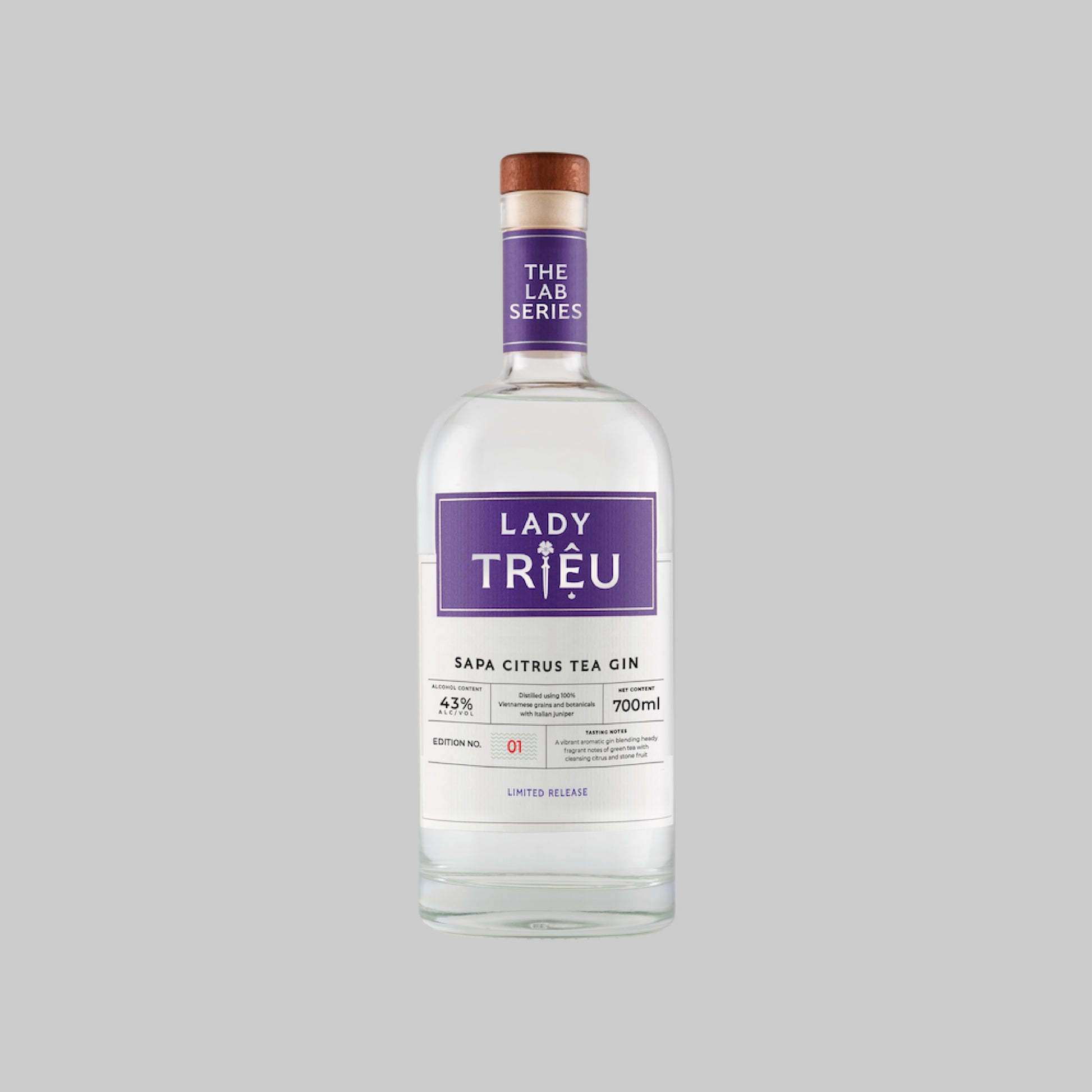Lady Trieu Sapa Citrus Gin 700ml 45.0% | TIME2DRINK