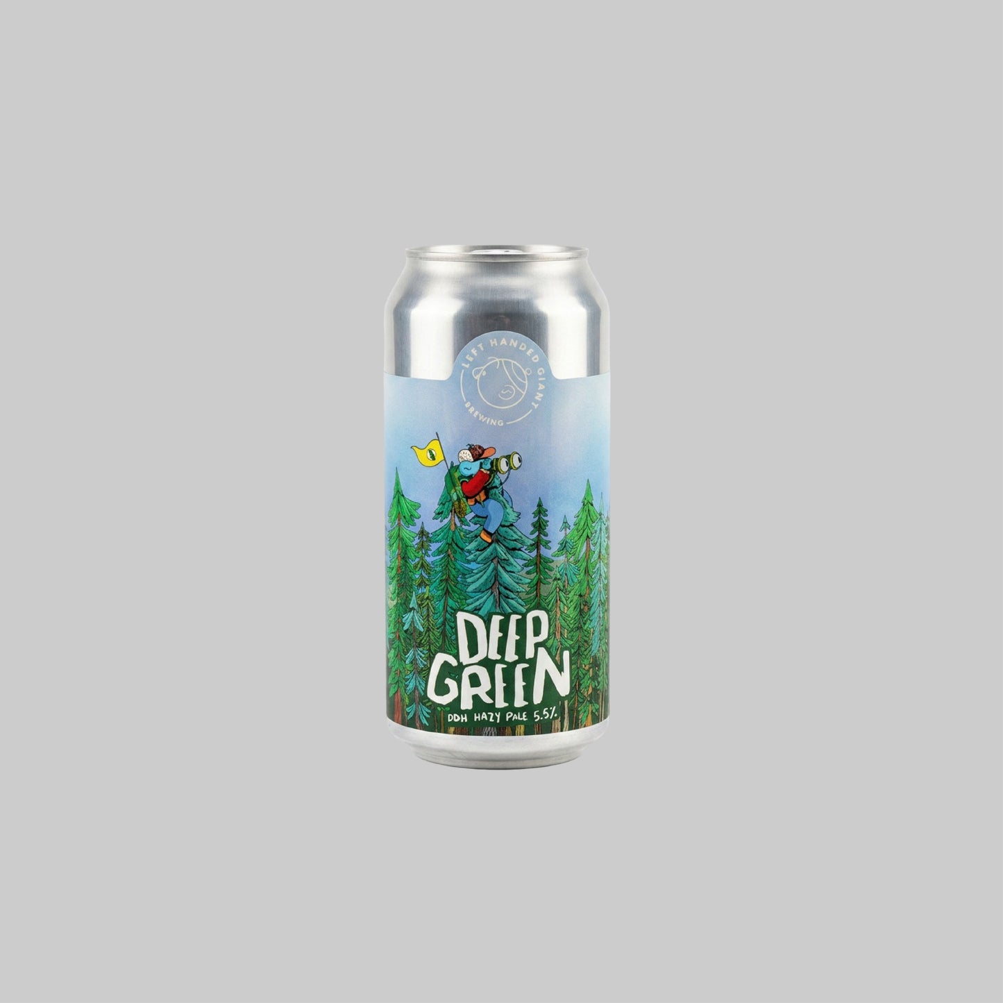 Left Handed Giant Deep Green DDH Hazy Pale Can 440ml 5.5% | TIME2DRINK