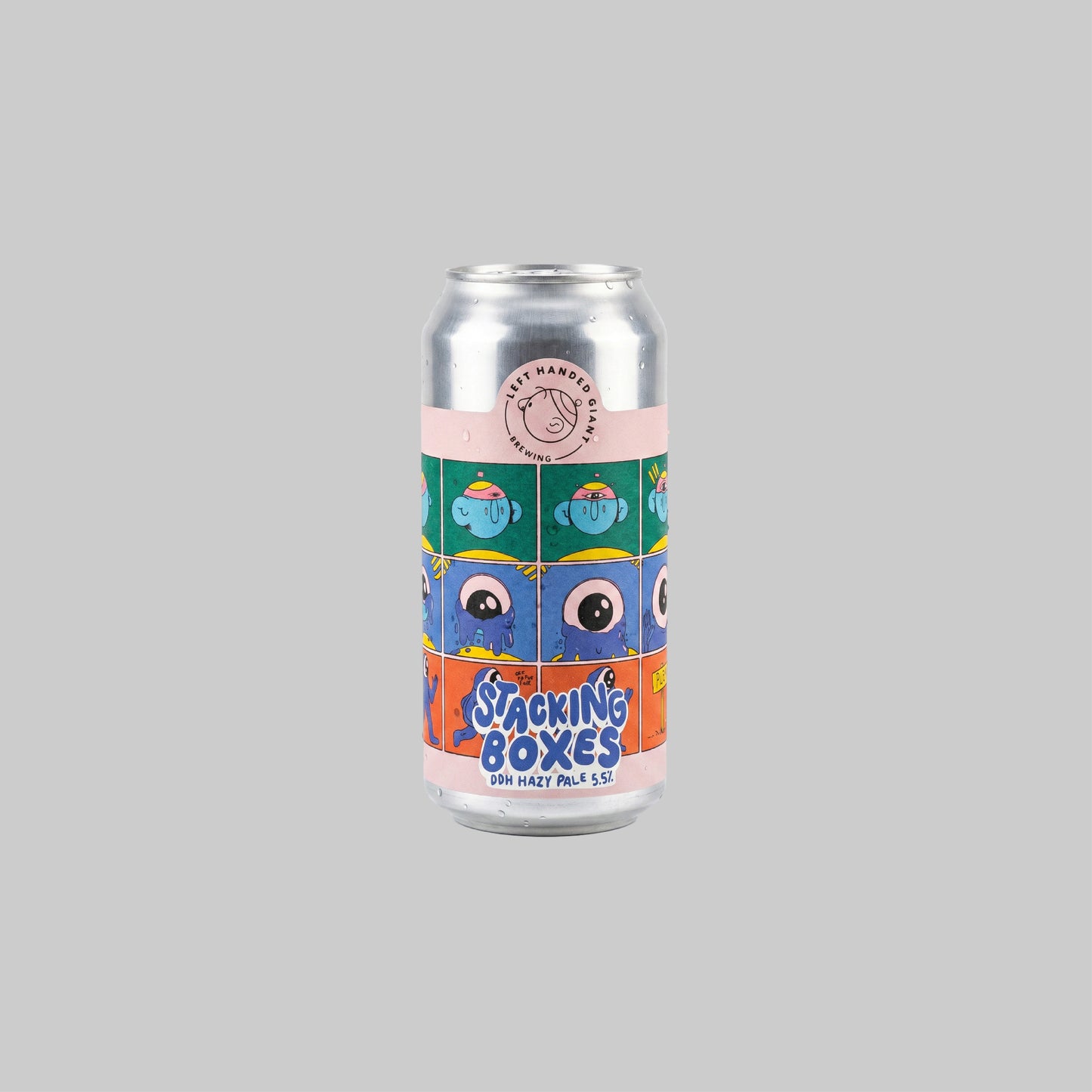Left Handed Giant Stacking Boxes DDH Hazy Pale Can 440ml 5.5% | TIME2DRINK