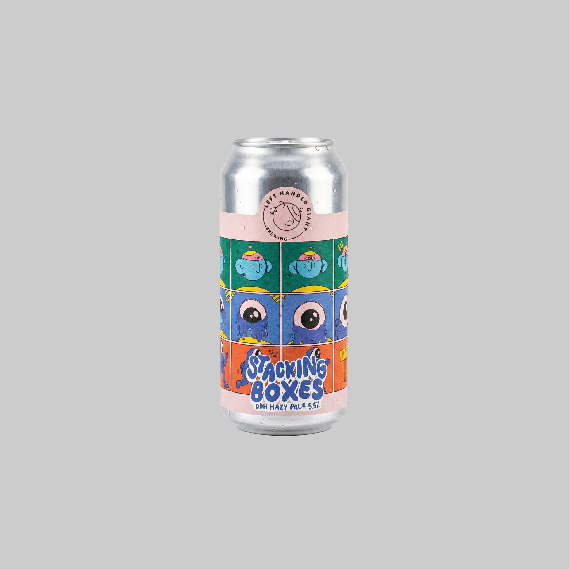 Left Handed Giant Stacking Boxes DDH Hazy Pale Can 440ml 5.5% | TIME2DRINK