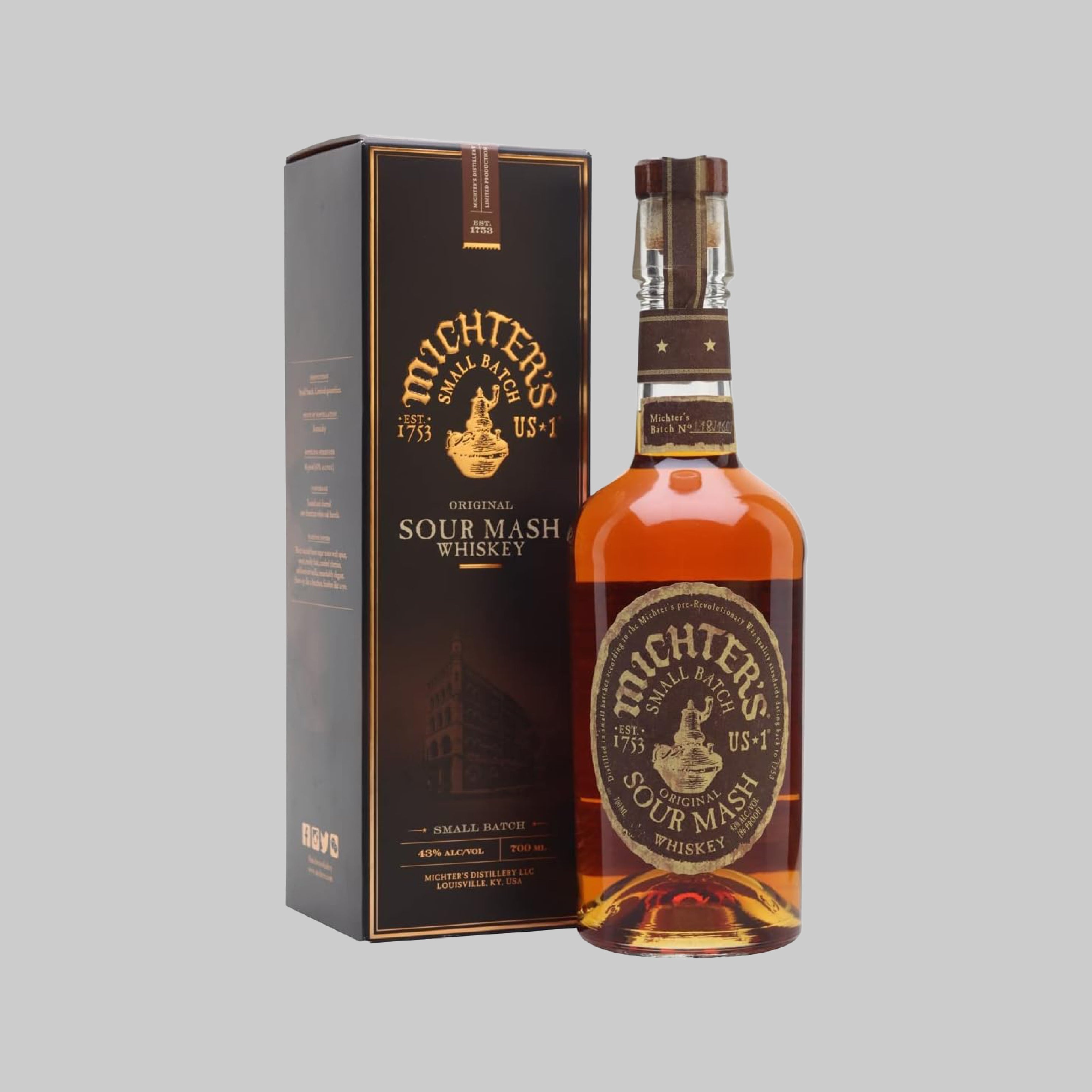Michter's US*1 Original Sour Mash Whiskey 700ml 43.0% | TIME2DRINK