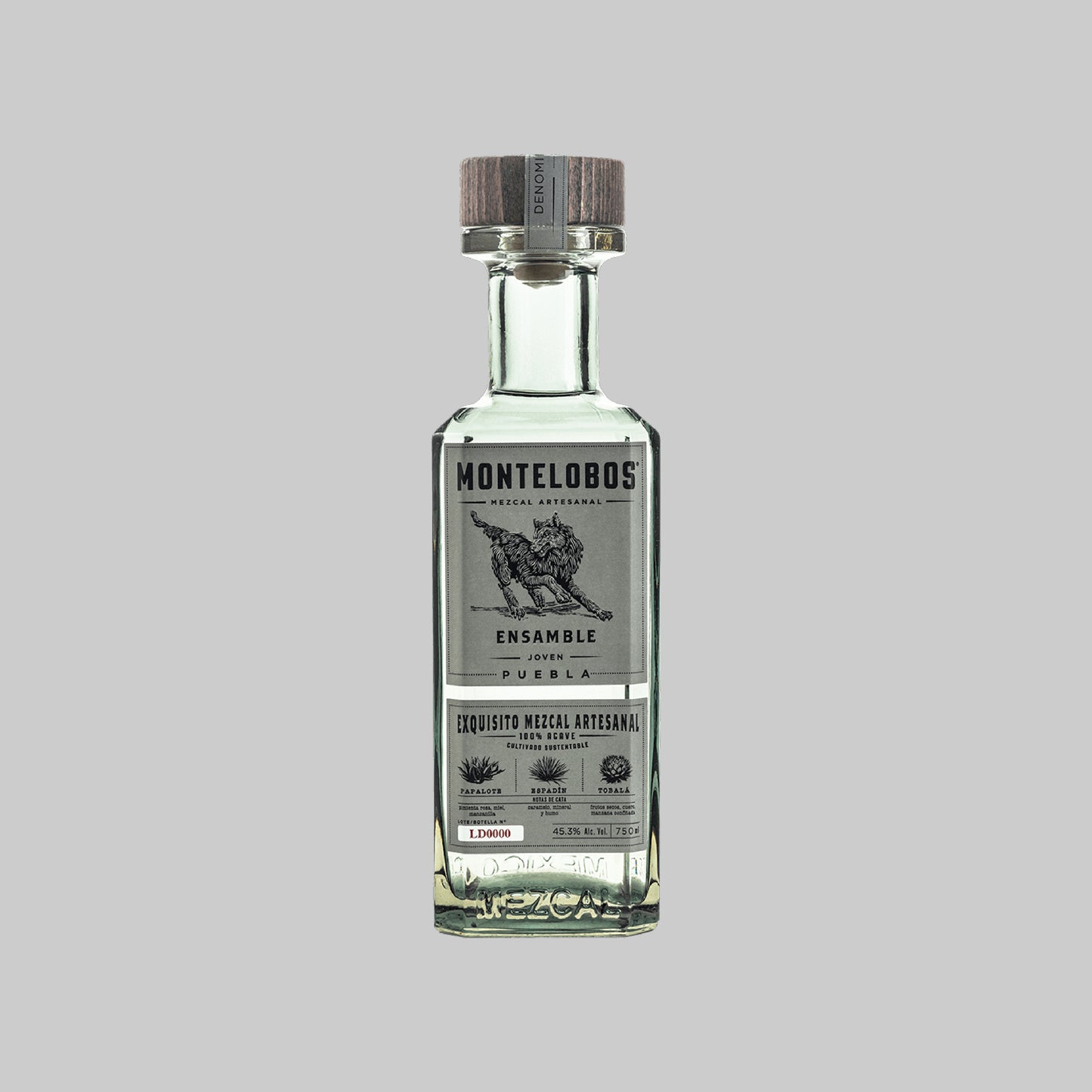 Montelobos Ensamble Mezcal Puebla Joven 750ml 45.3% | TIME2DRINK