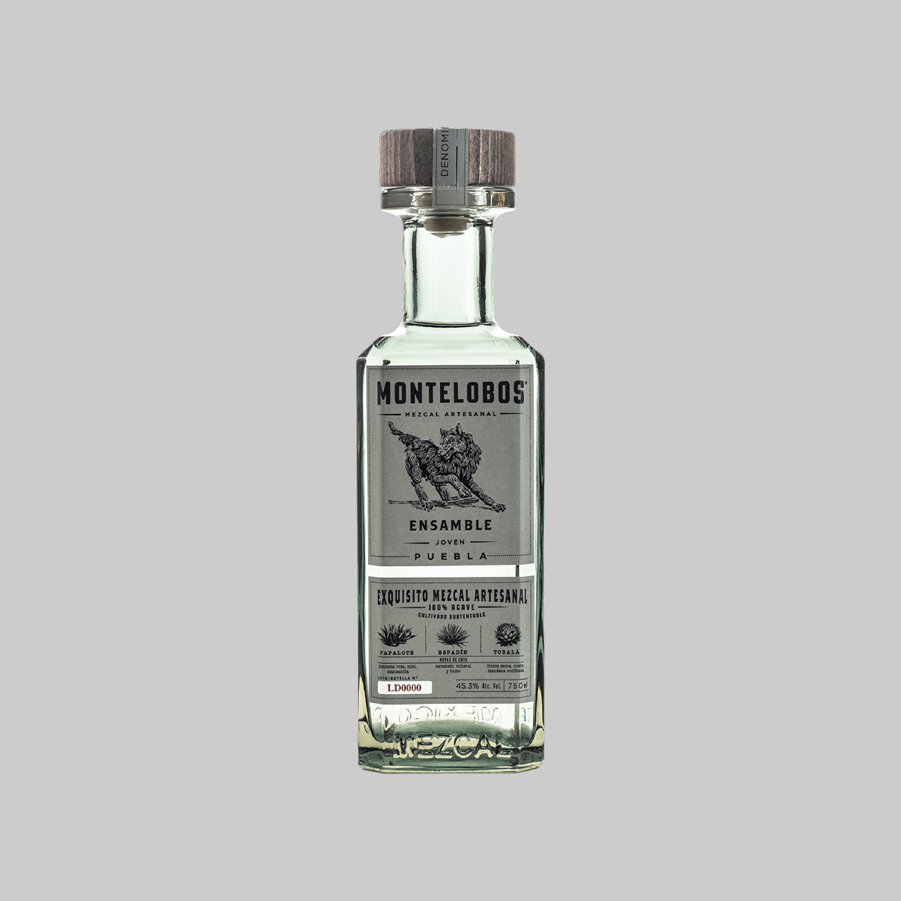Montelobos Ensamble Mezcal Puebla Joven 750ml 45.3% | TIME2DRINK