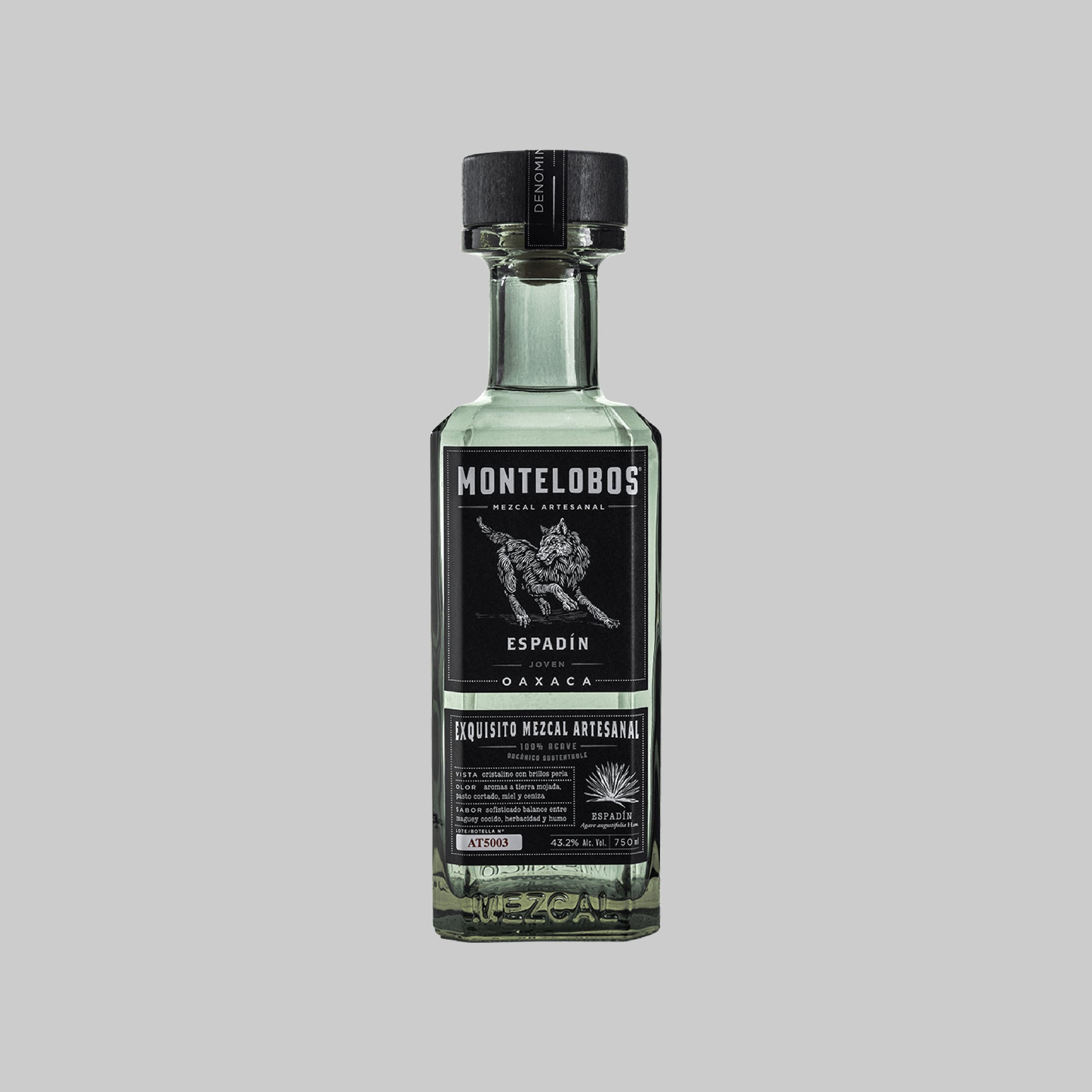 Montelobos Espadin Mezcal Oaxaca Joven 750ml 43.2% | TIME2DRINK