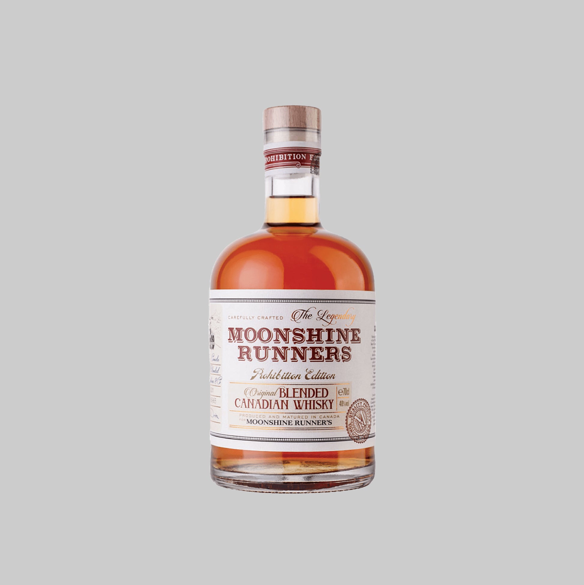 Moonshine Runners Straight Bourbon 700ml 40.0% | TIME2DRINK