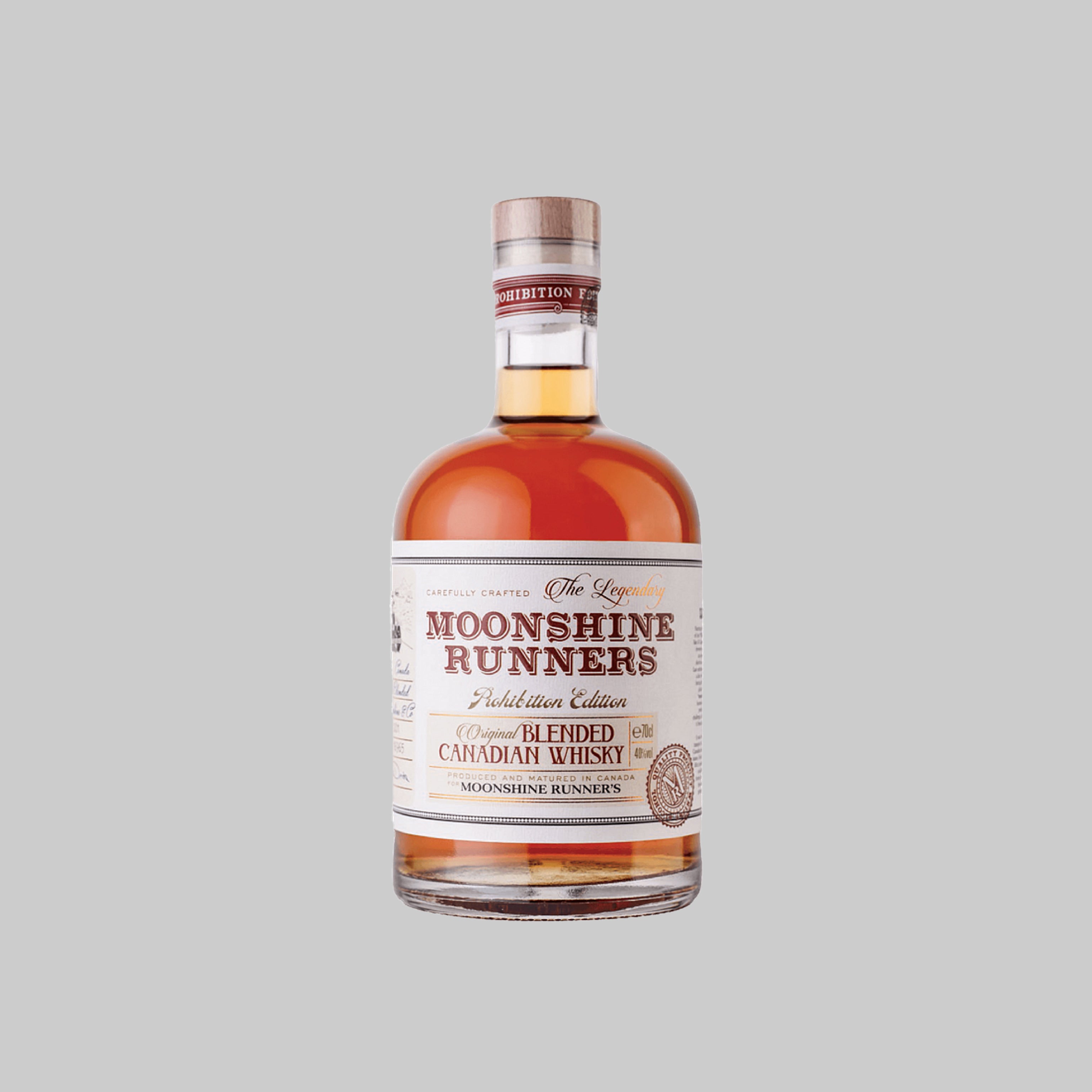 Moonshine Runners Straight Bourbon 700ml 40.0% | TIME2DRINK