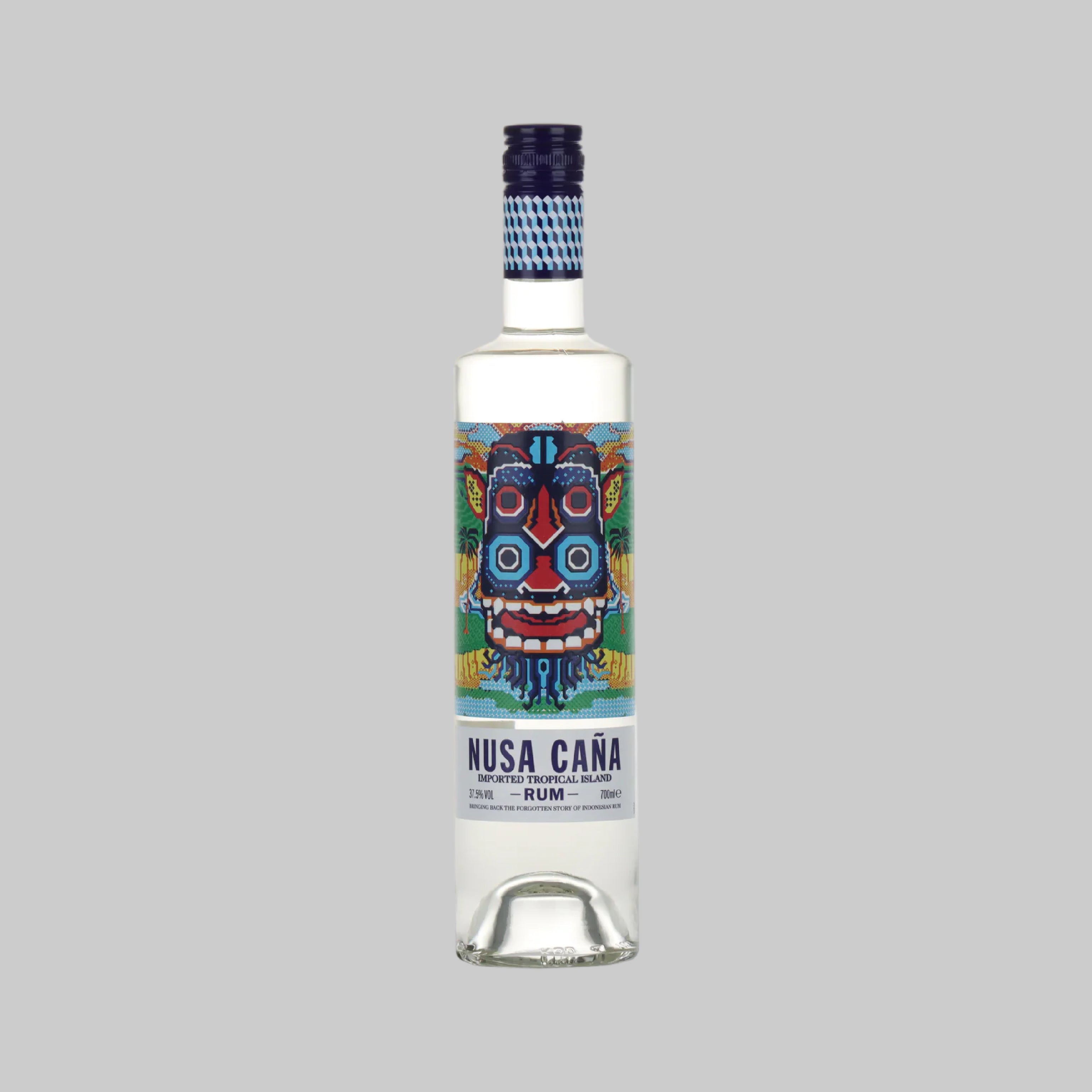 Nusa Cana Tropical Island White Rum 700ml 37.5% | TIME2DRINK