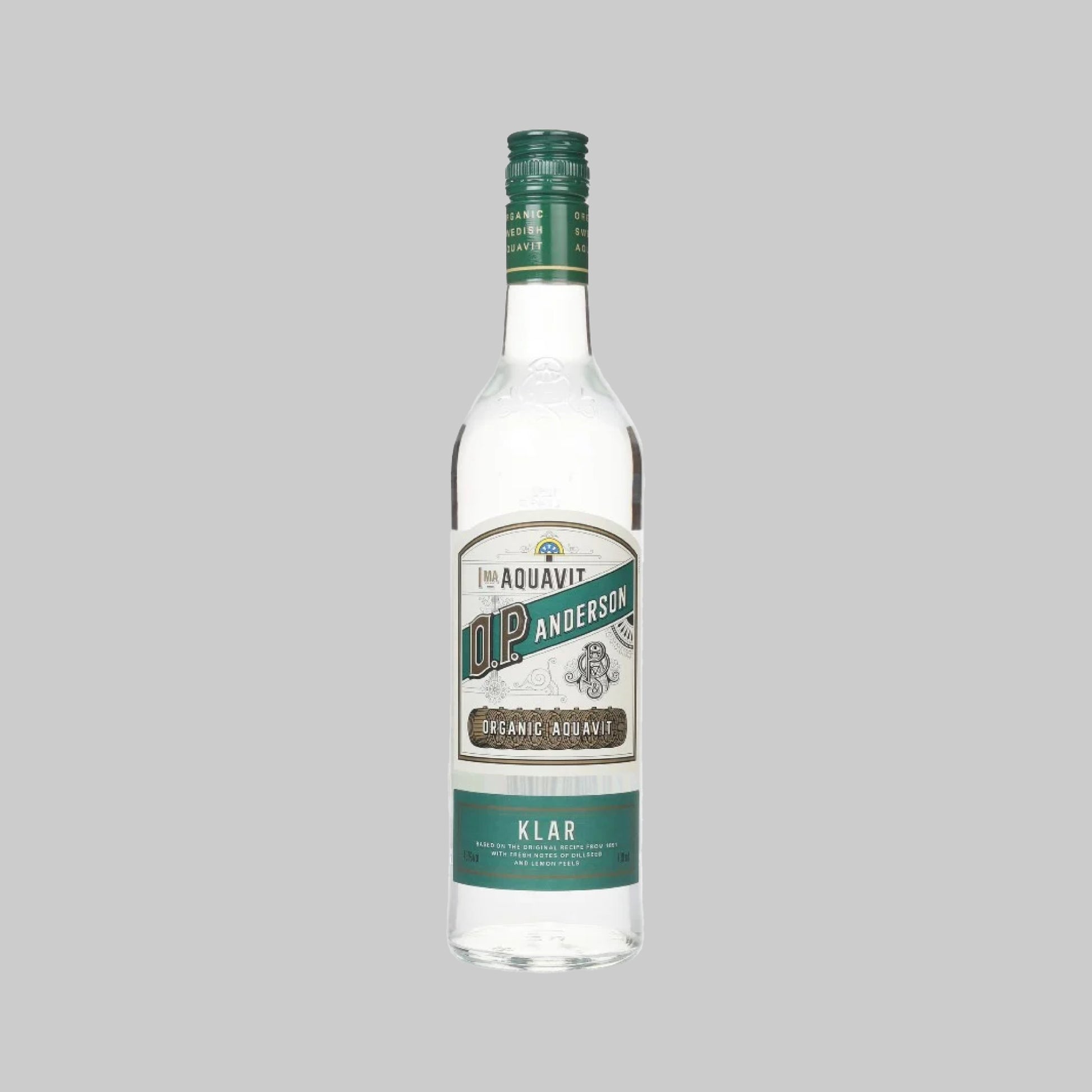 O.P. Anderson Klar Aquavit 700ml 40.0% | TIME2DRINK
