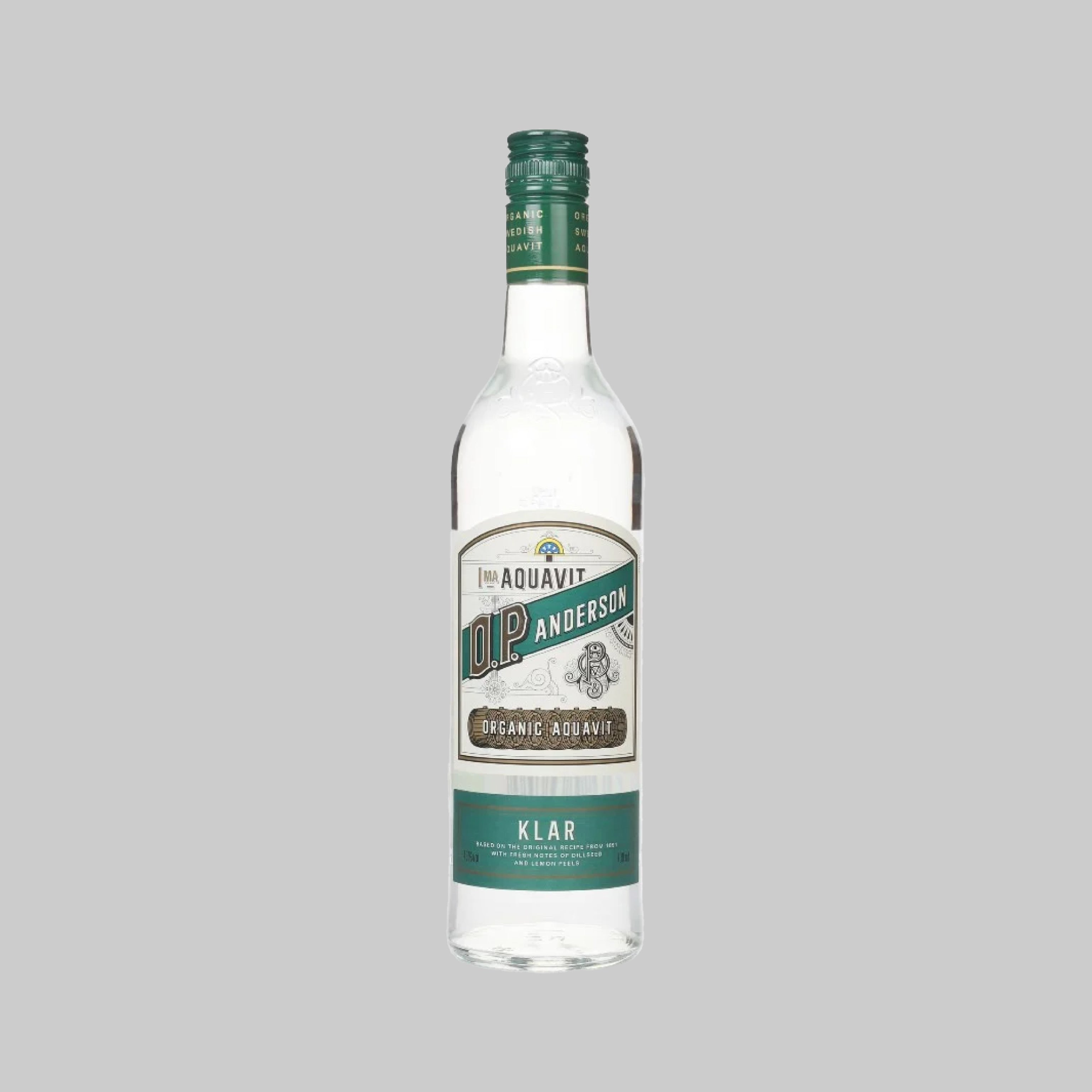 O.P. Anderson Klar Aquavit 700ml 40.0% | TIME2DRINK