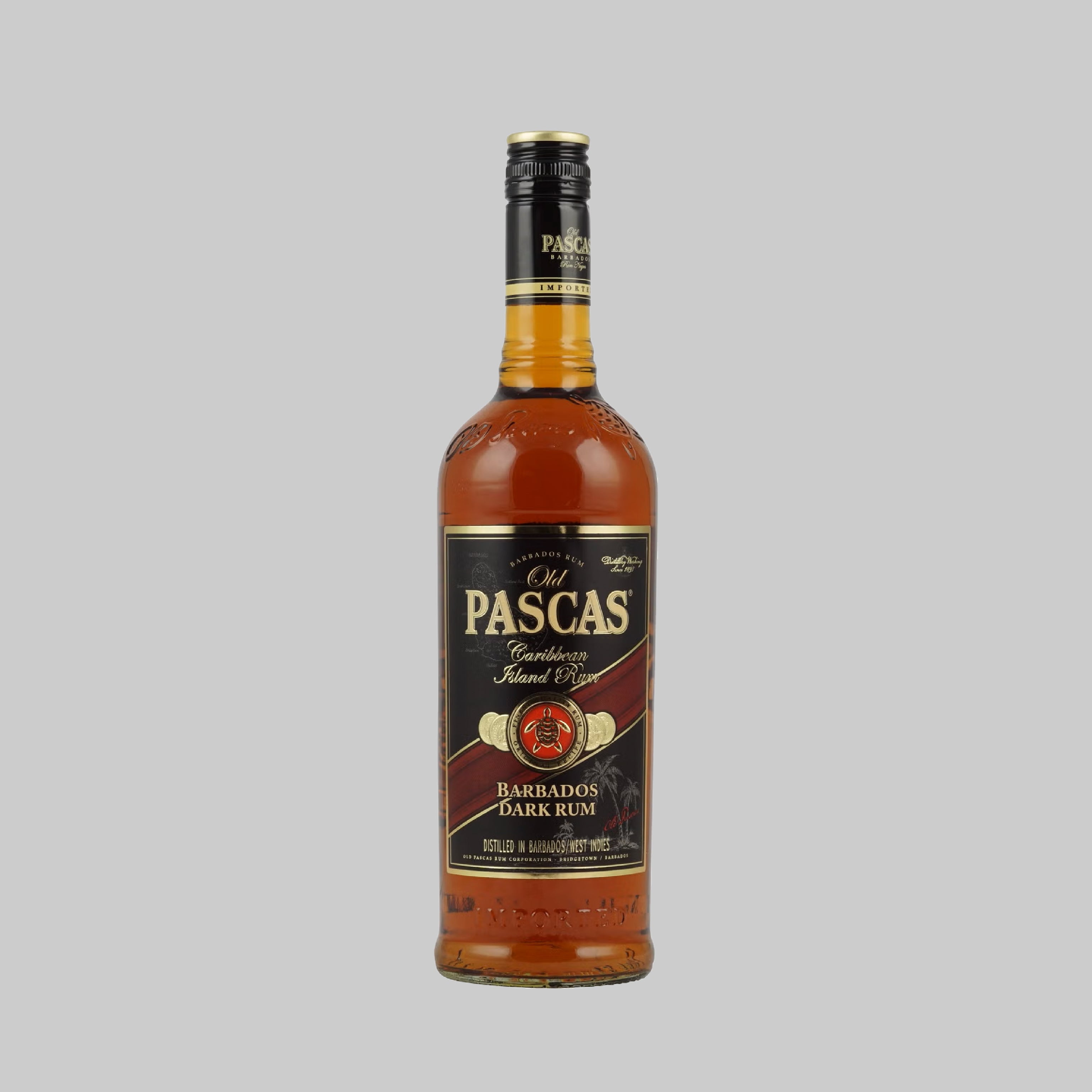 Old Pascas Dark Rum 700ml 37.5% | TIME2DRINK