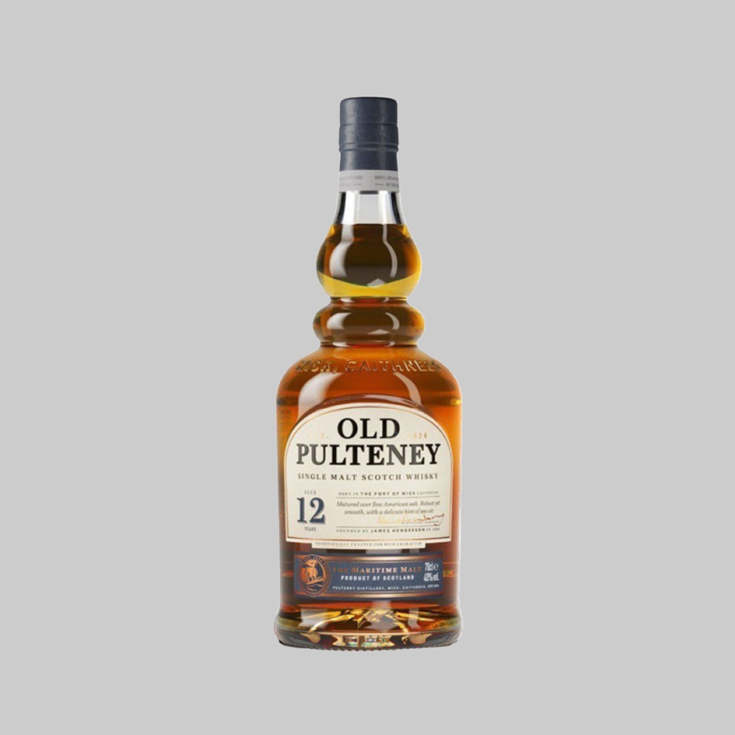 Old Pulteney 12 Years Single Malt Scotch Whisky 700ml 40.0% | TIME2DRINK