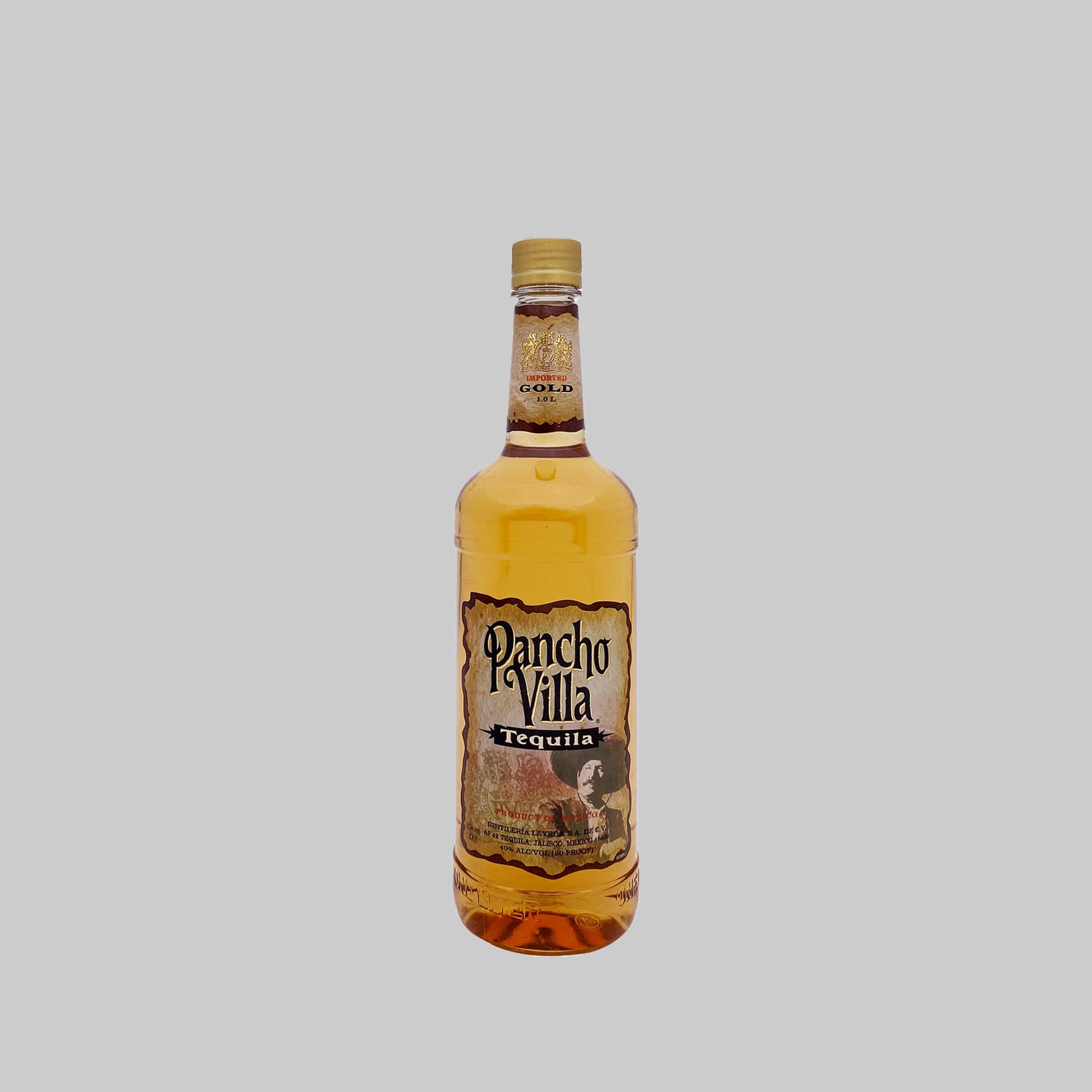 Pancho Villa Gold Tequila 750ml 40.0% | TIME2DRINK
