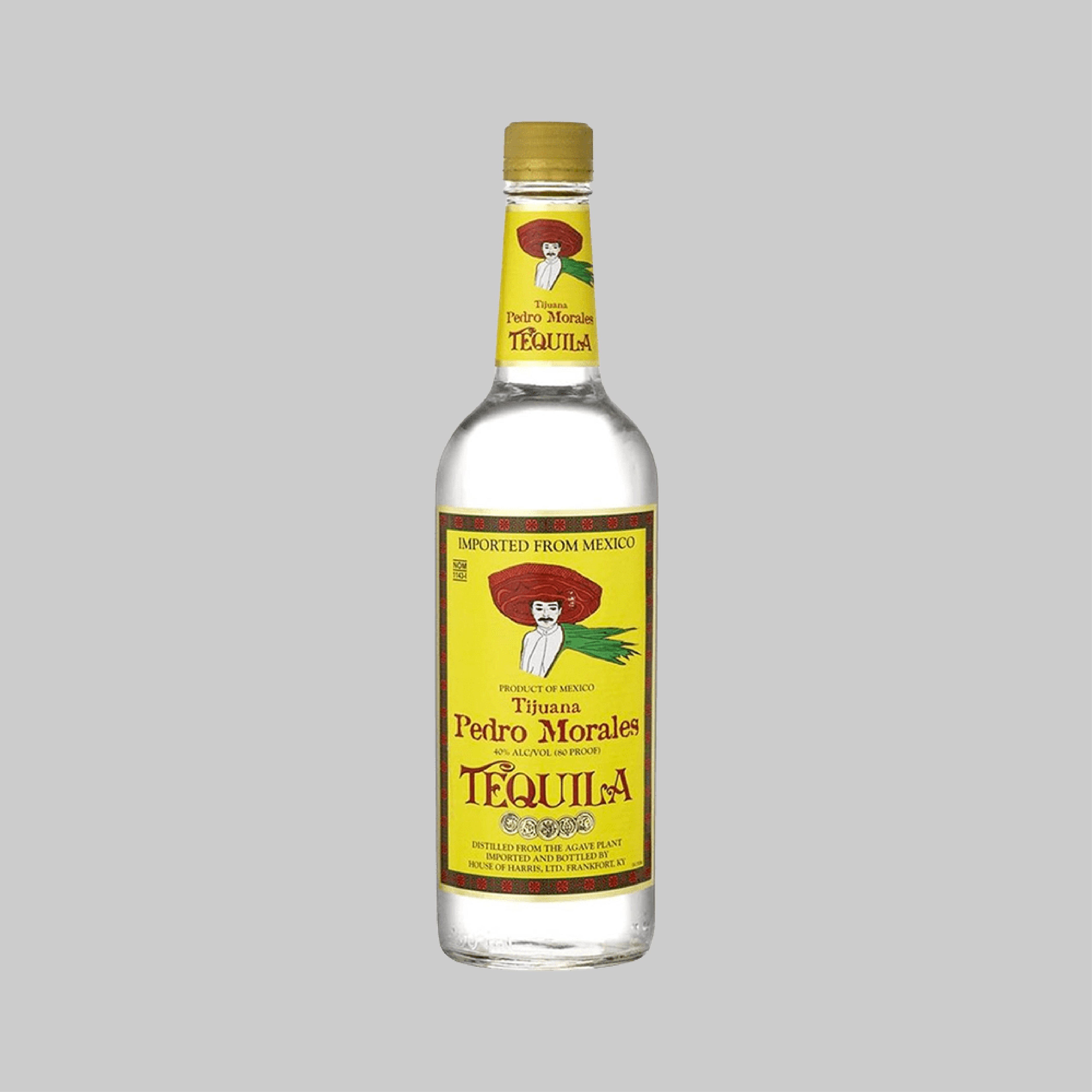 Pedro Morales Silver Tequila 1000ml 40.0% | TIME2DRINK