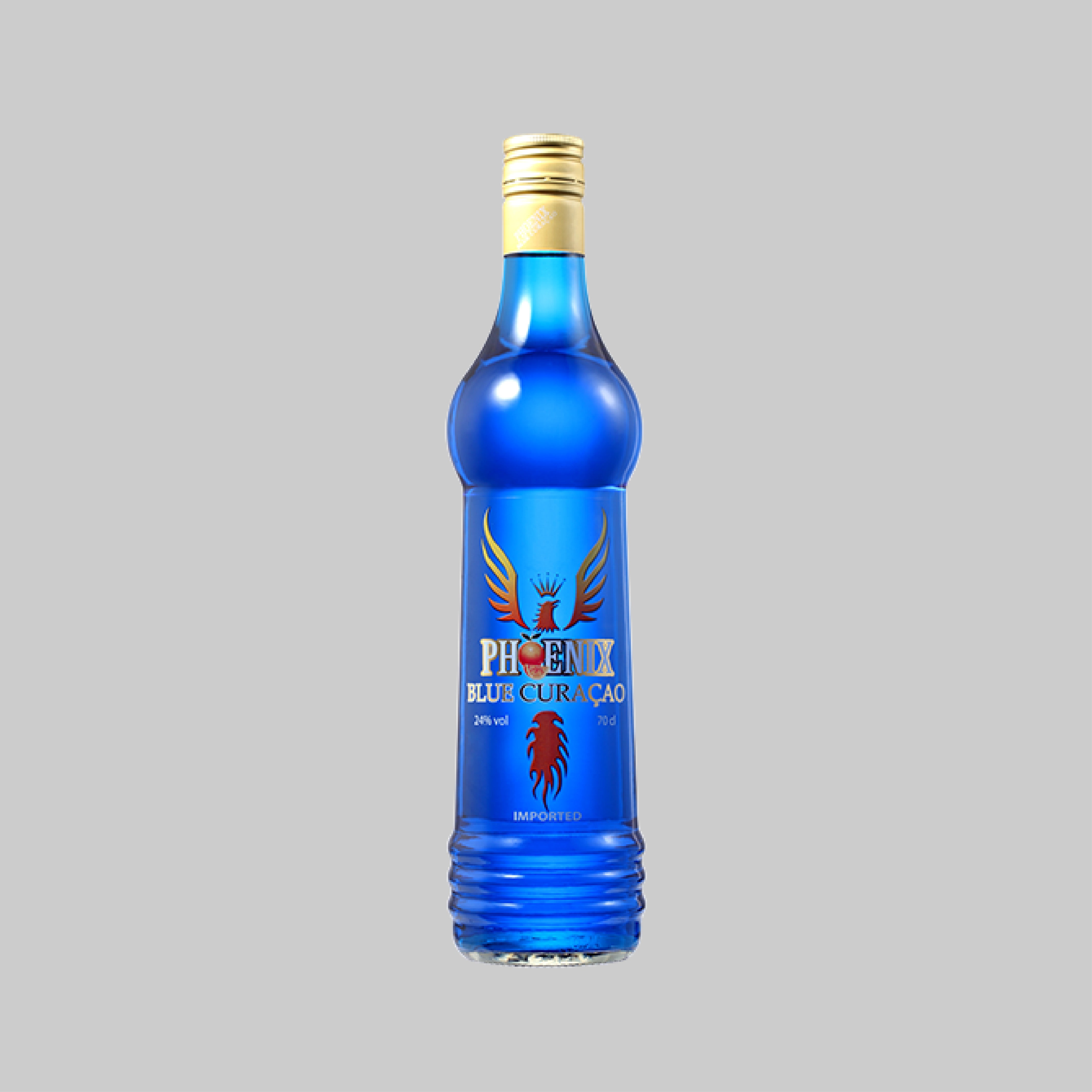 Phoenix Blue Curacao 700ml 25.0% | TIME2DRINK