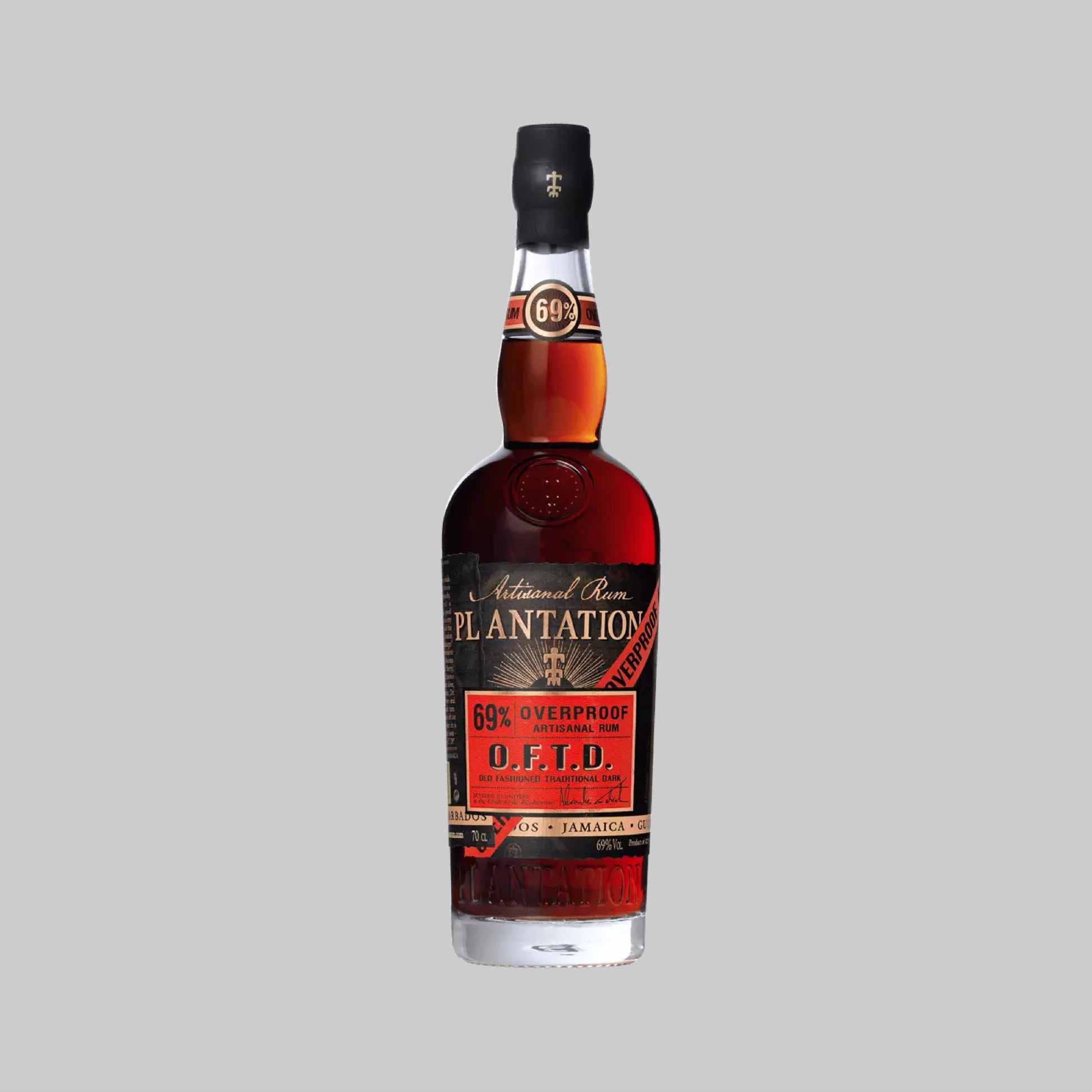 Plantation OFTD Overproof Rum 700ml 69.0% | TIME2DRINK