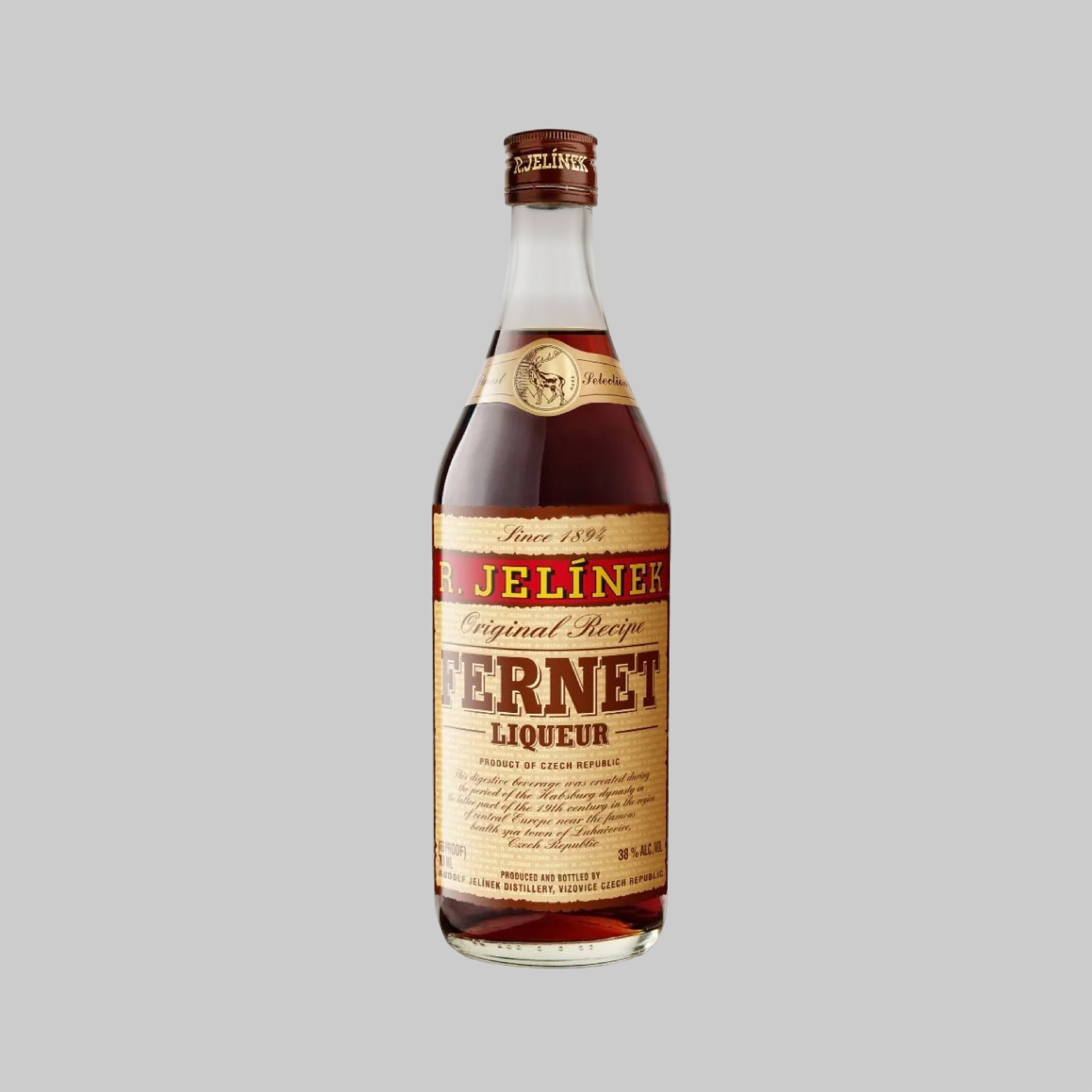 R. Jelinek Fernet Original Recipe 700ml 38.0% | TIME2DRINK