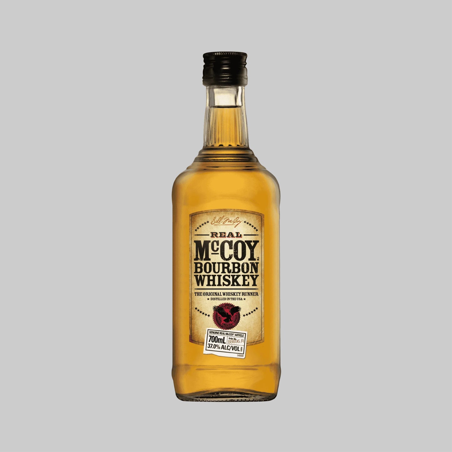 Real McCoy Bourbon Whiskey 700ml 37.0% | TIME2DRINK