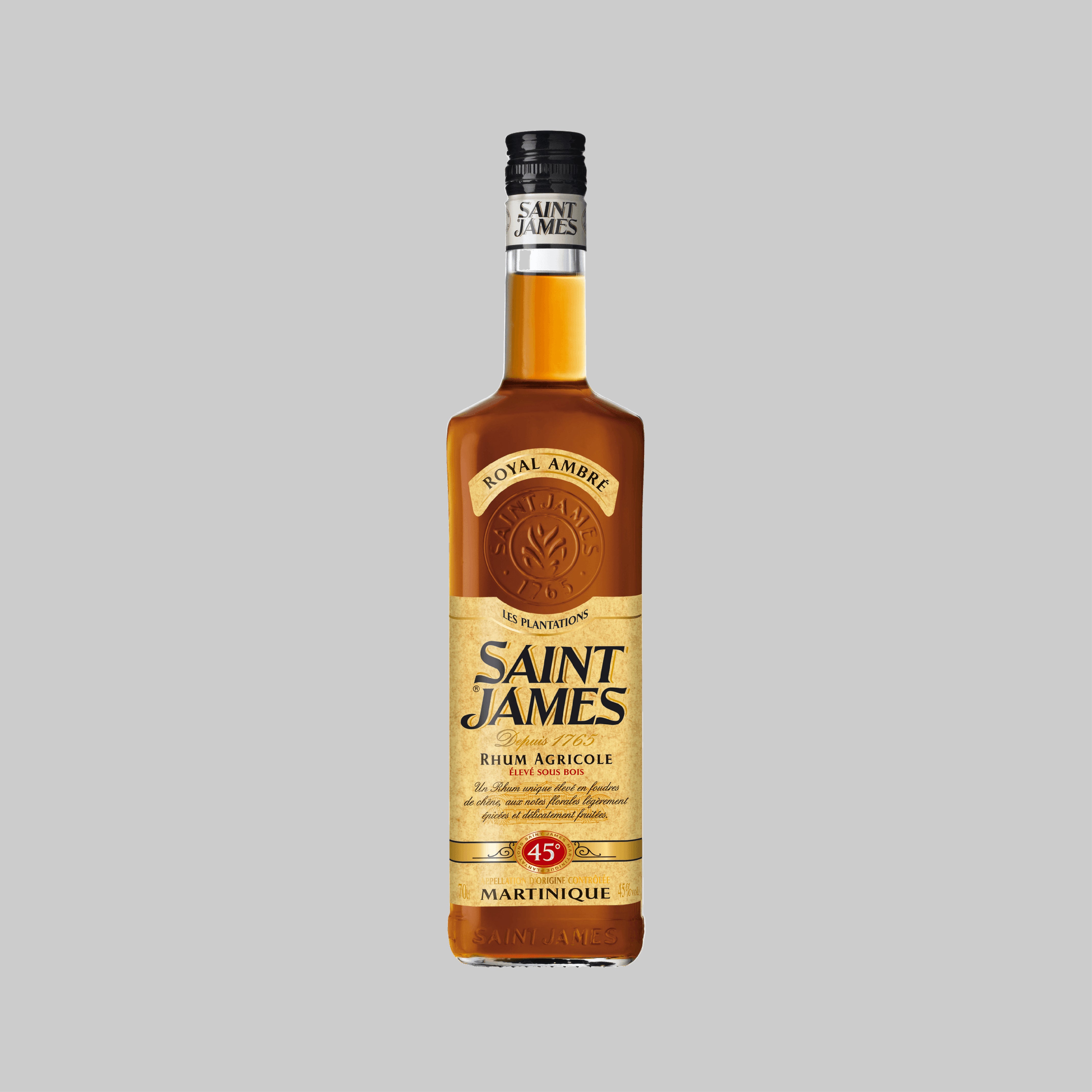 Saint James Royal Amber Rhum Agricole 700ml 40.0% | TIME2DRINK