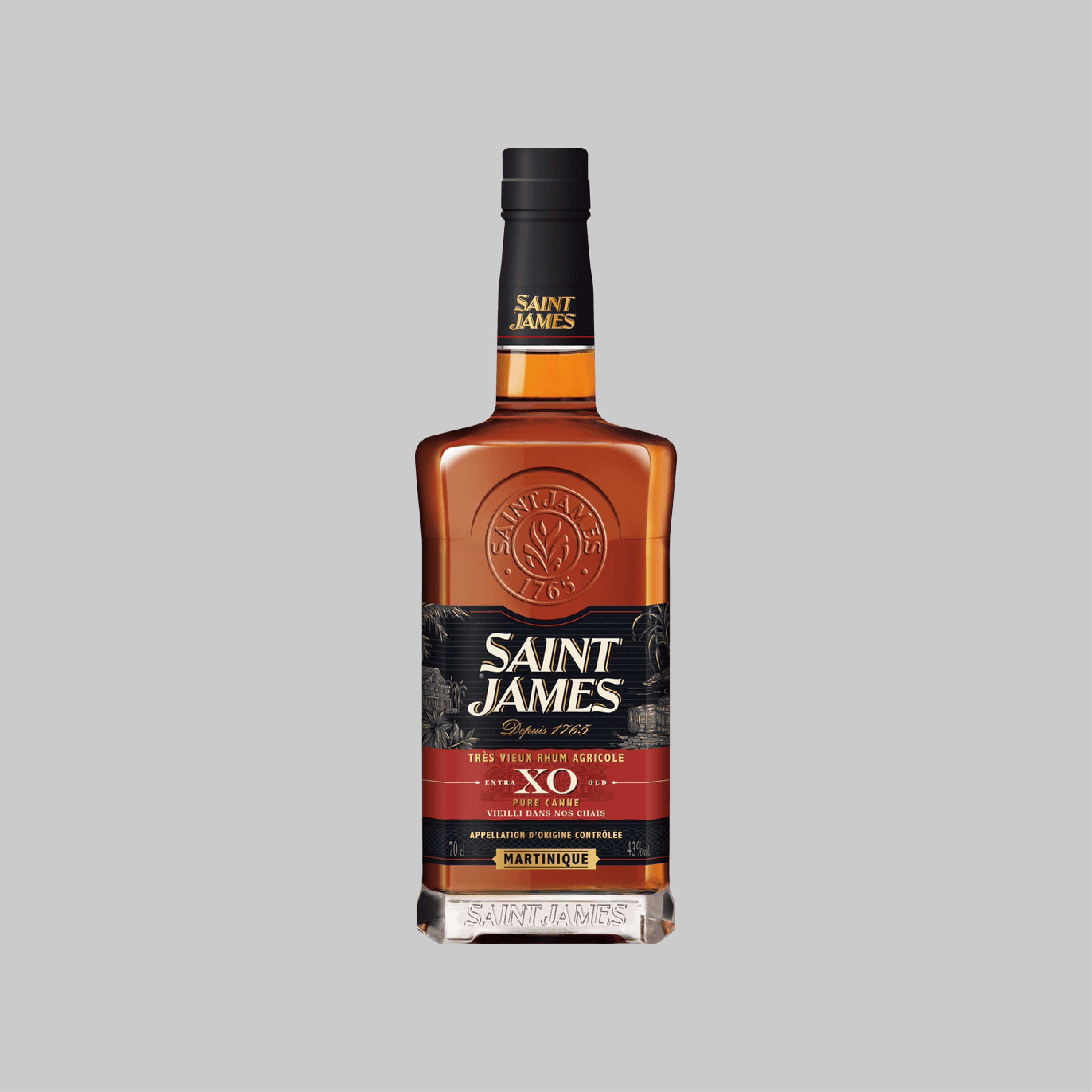Saint James XO Rhum Agricole 700ml 43.0% | TIME2DRINK