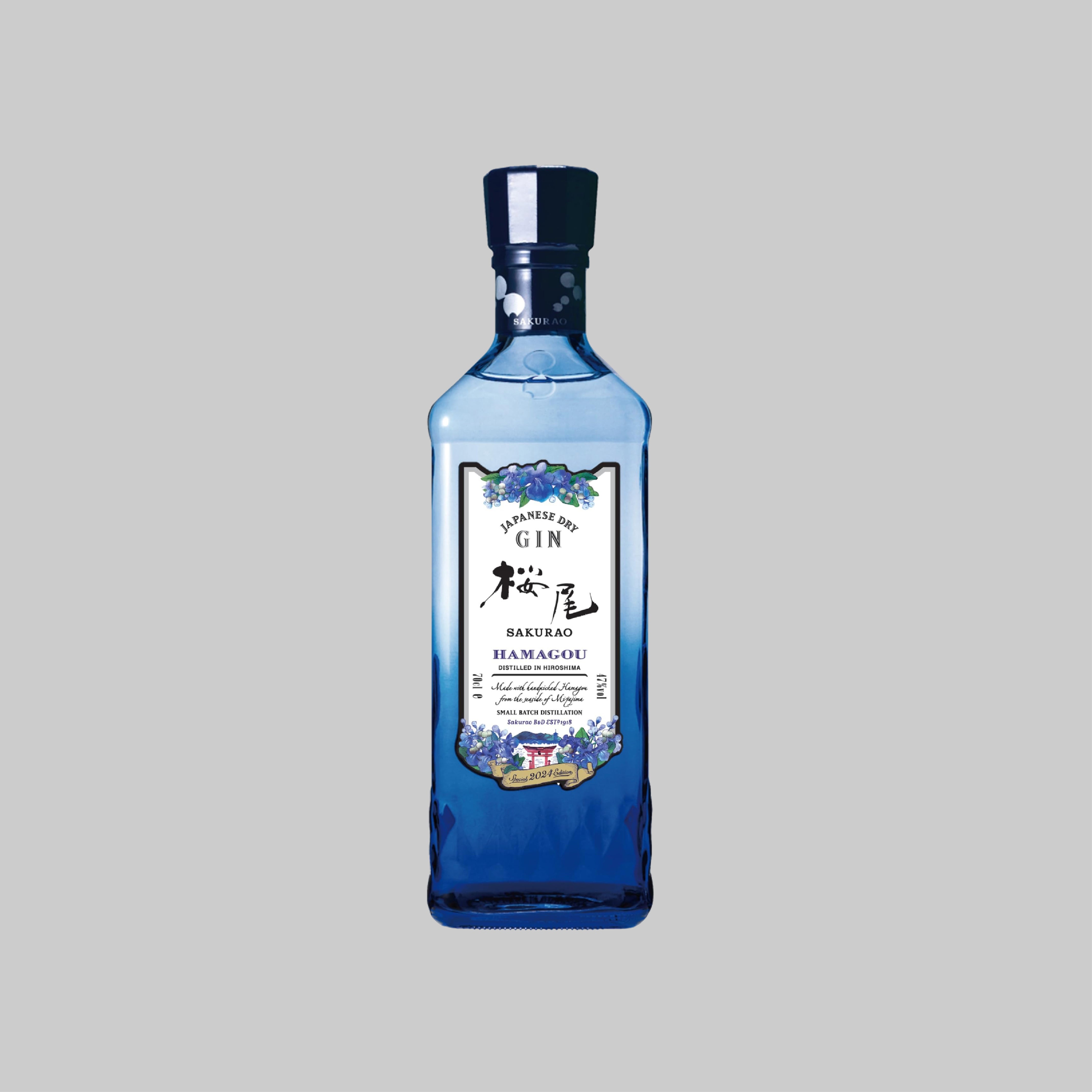 Sakurao Japanese Dry Gin 700ml 47.0% | TIME2DRINK