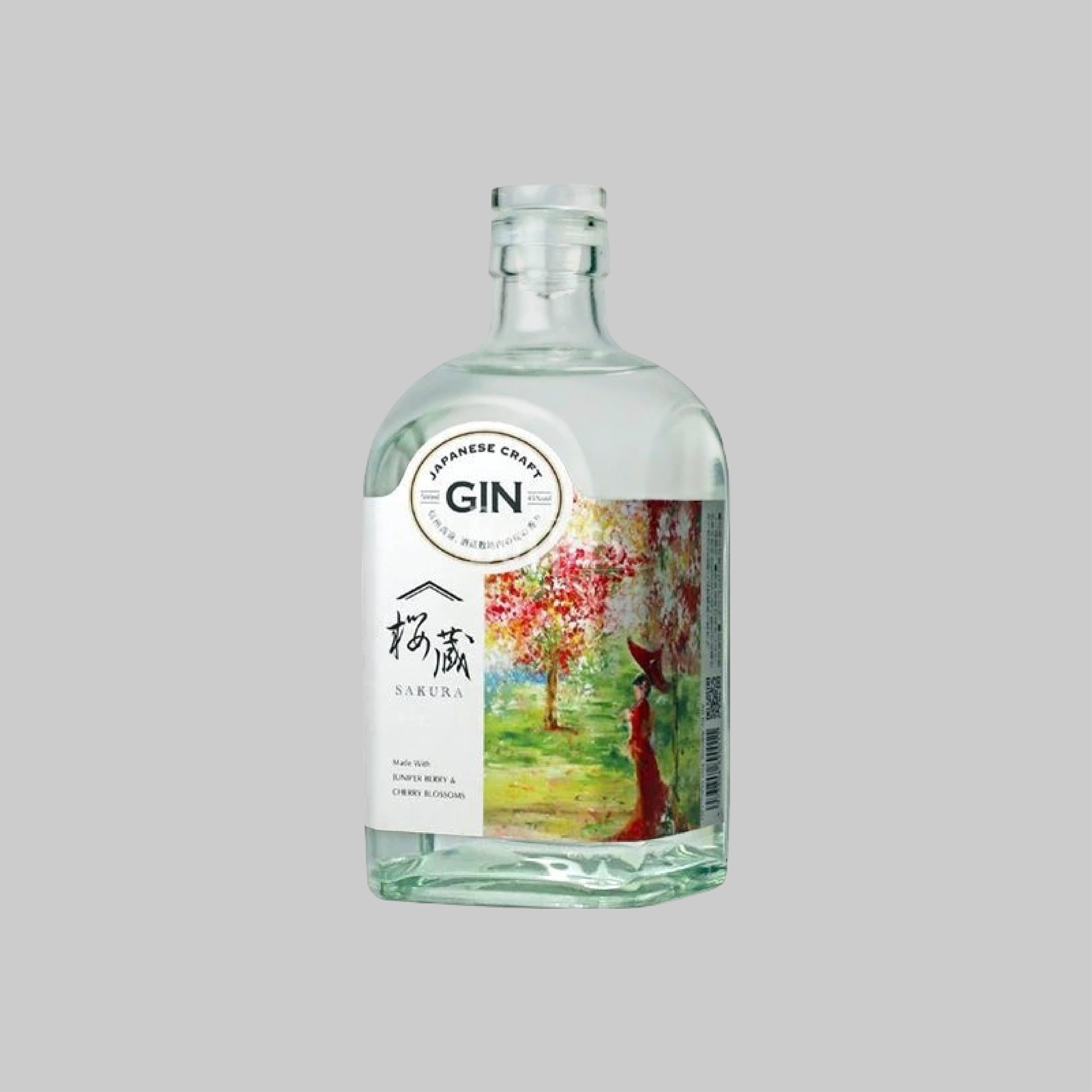 Senjyo Sakura Gin 500ml 40.0% | TIME2DRINK