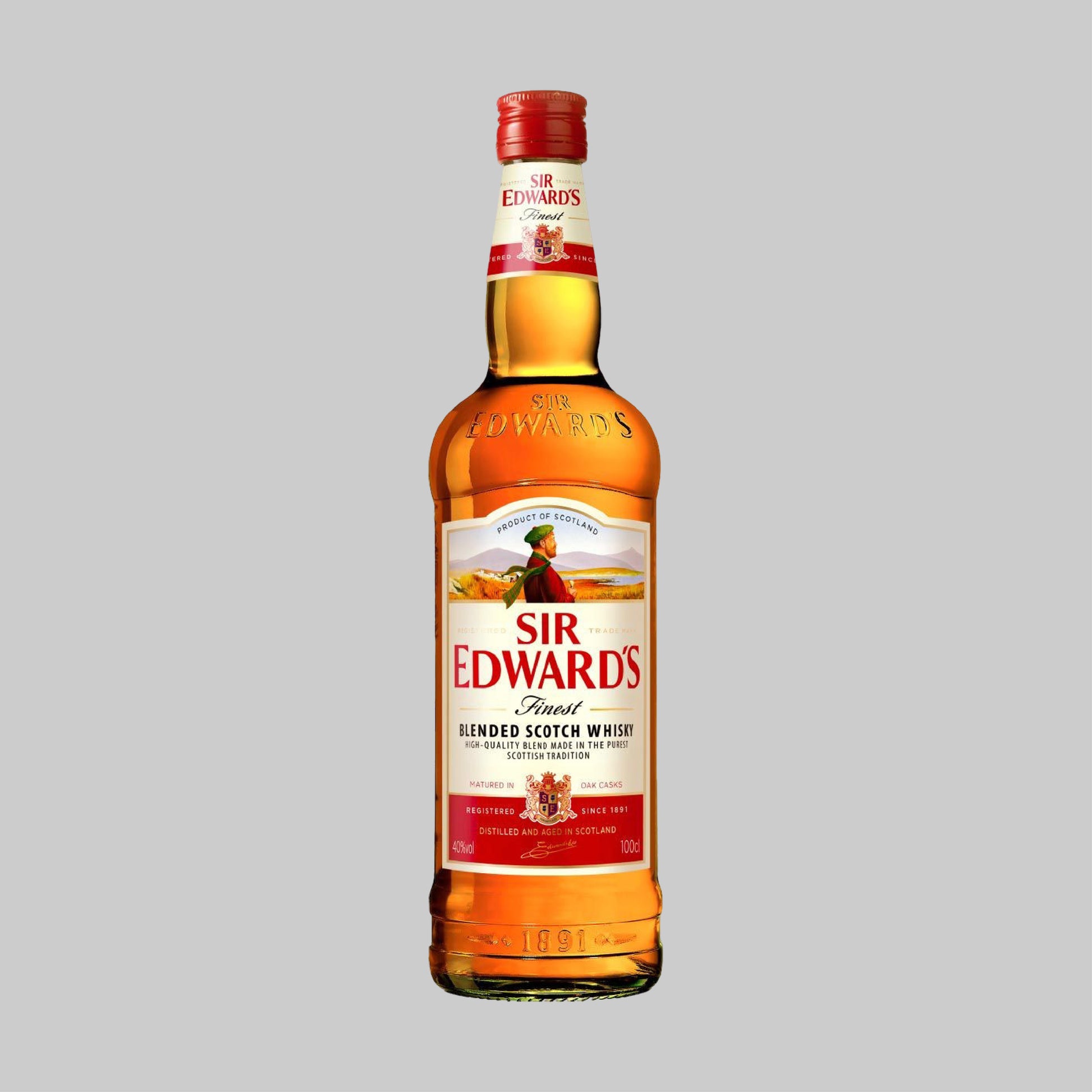 Sir Edward's Finest Blended Scotch Whisky 1000ml 40.0% | TIME2DRINK