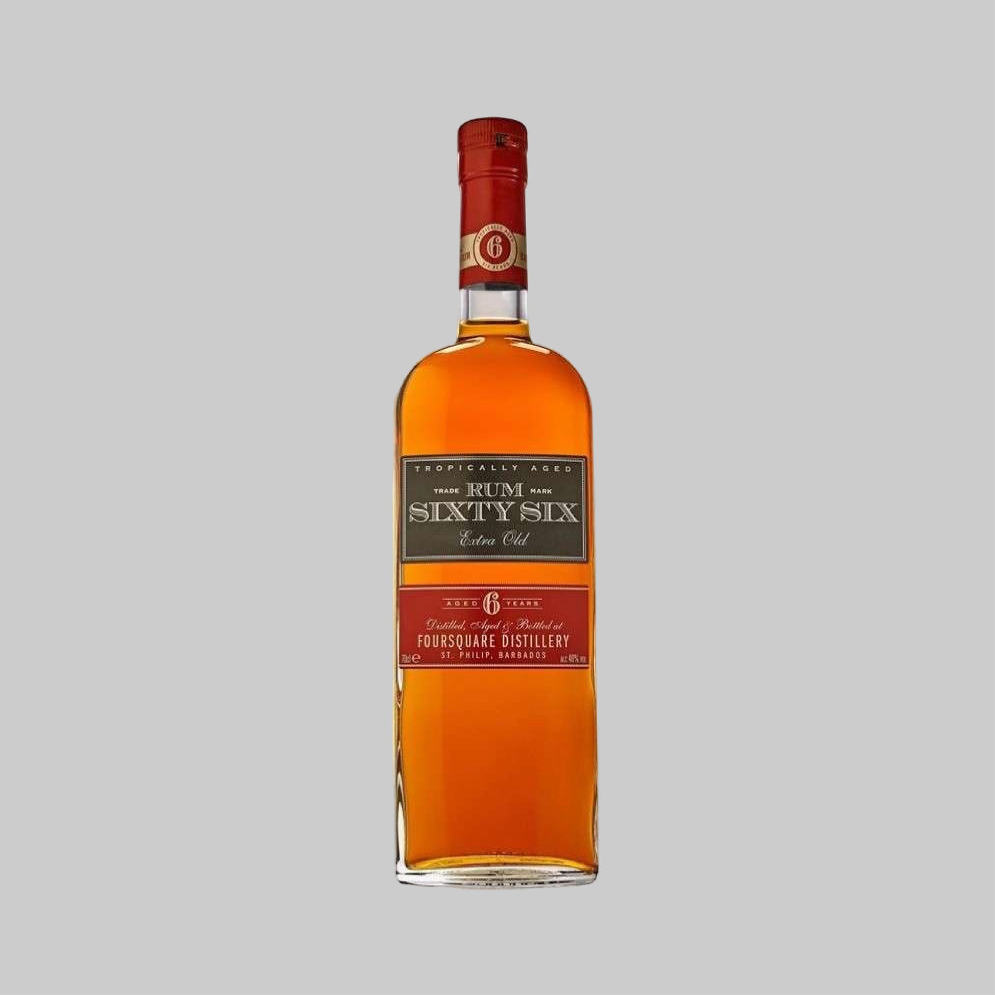 Sixty Six Extra Old 6 Years Rum 700ml 40.0% | TIME2DRINK