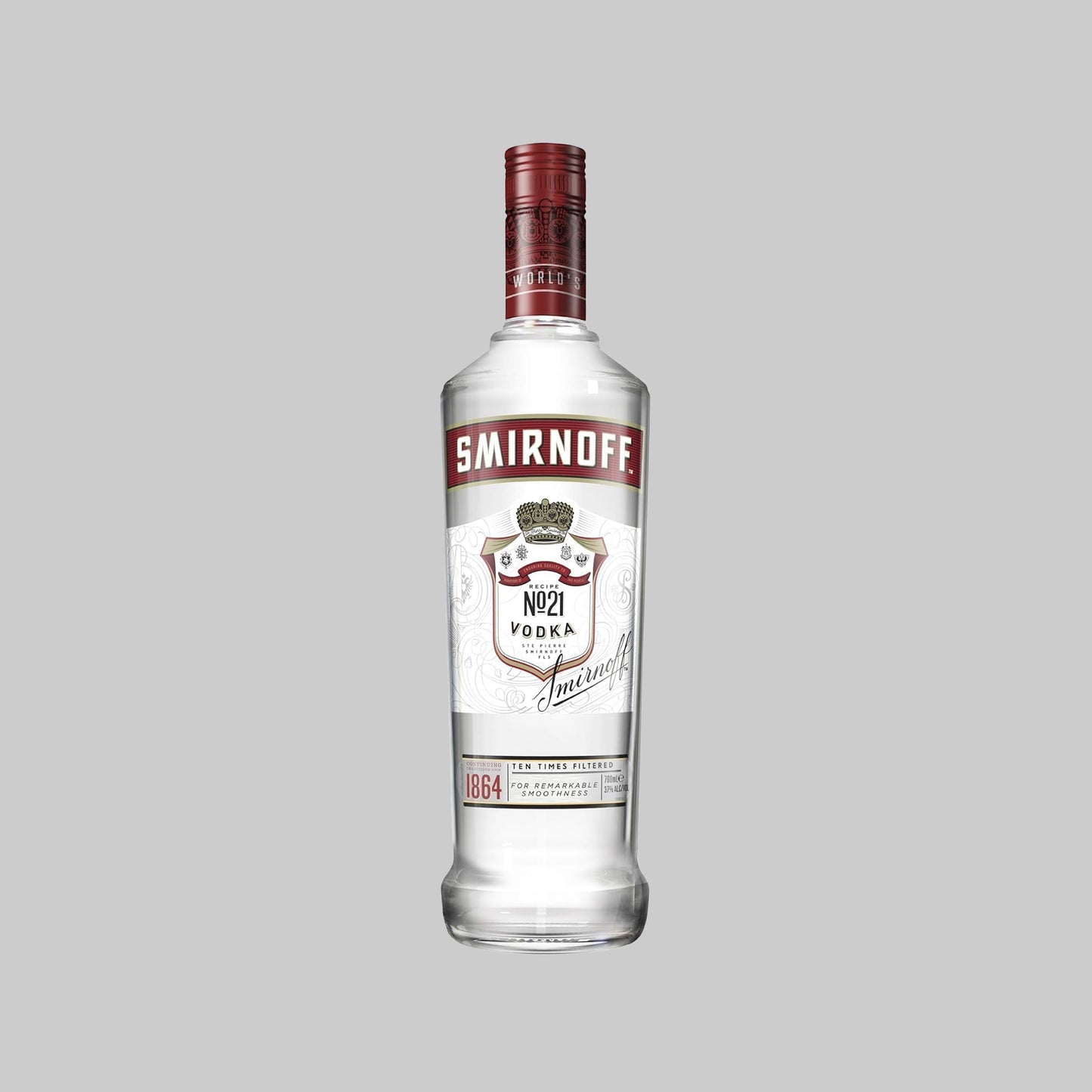 Smirnoff Vodka No. 21 Red 700ml 37.5% | TIME2DRINK