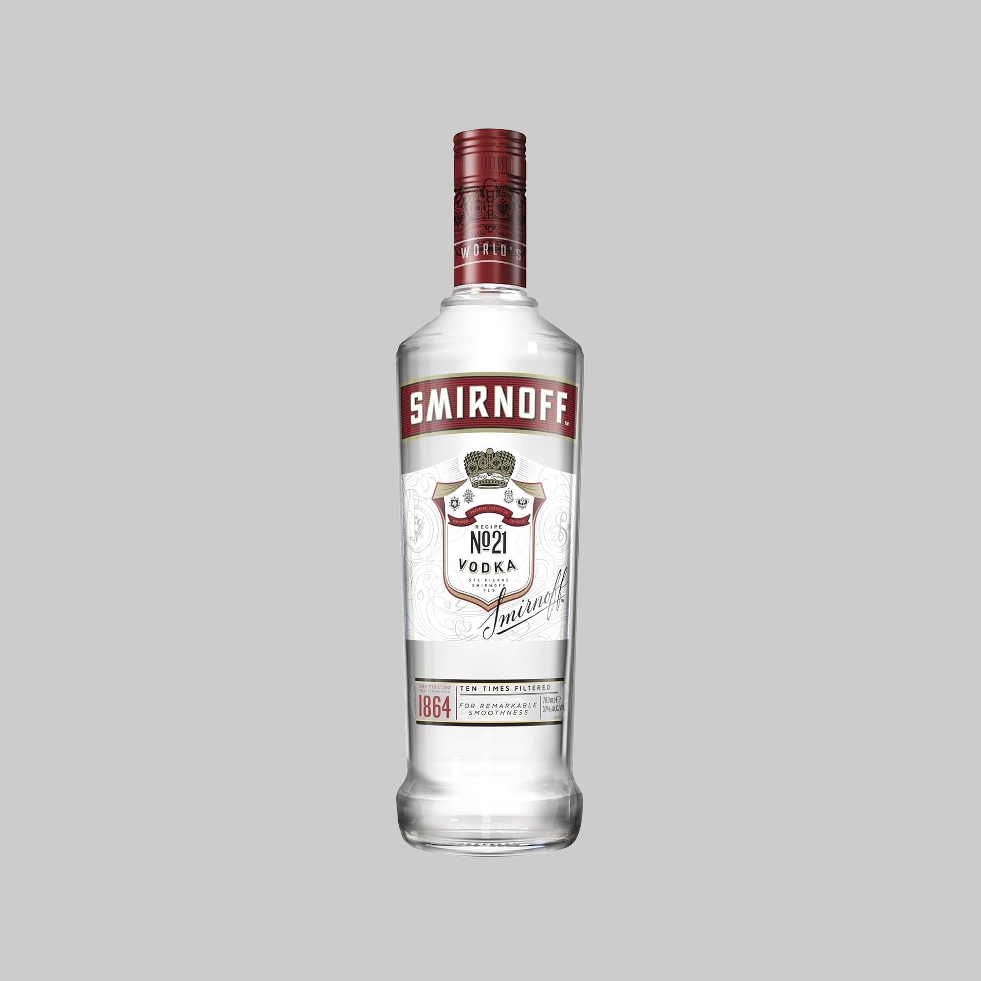 Smirnoff Vodka No. 21 Red 700ml 37.5% | TIME2DRINK
