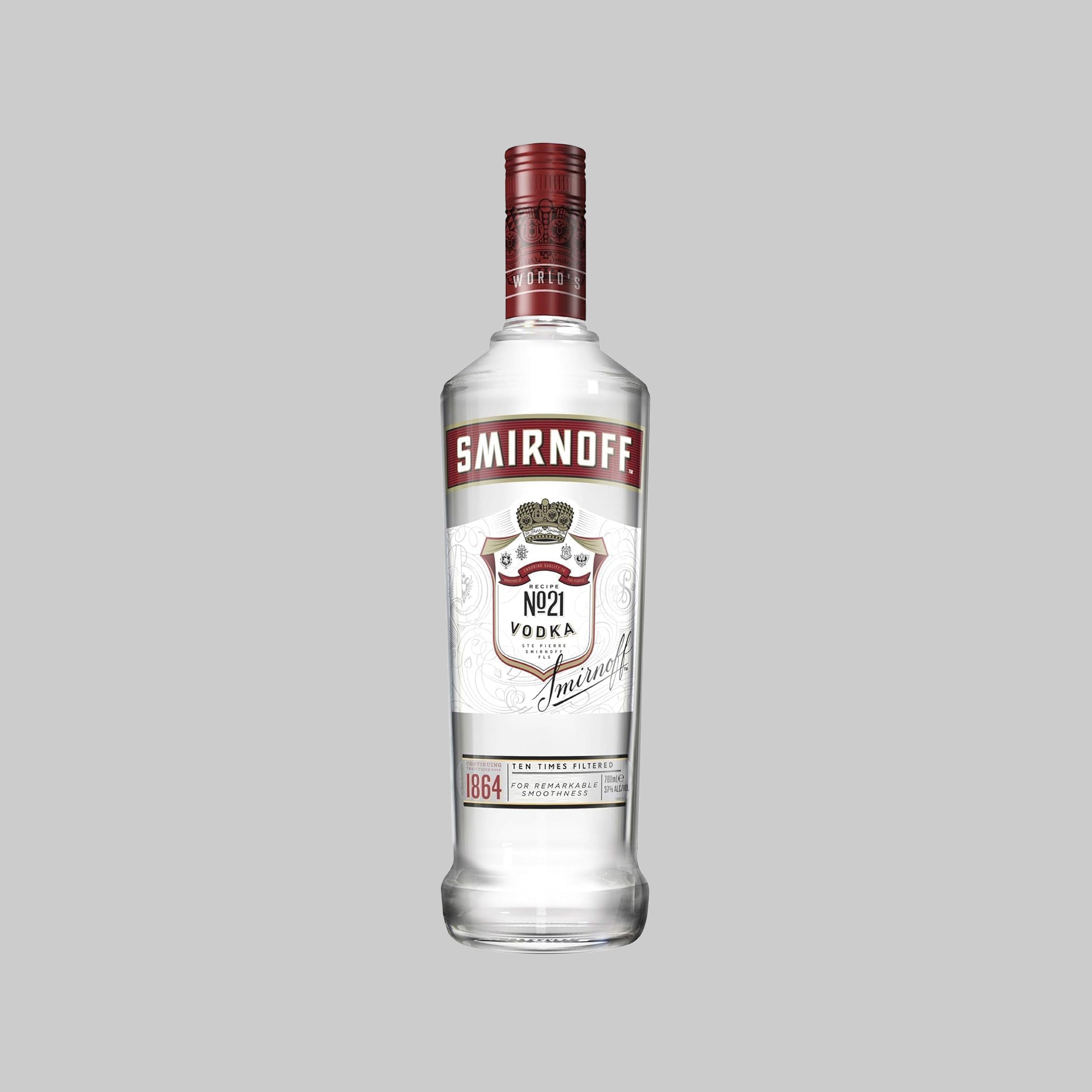 Smirnoff Vodka No. 21 Red 700ml 37.5% | TIME2DRINK