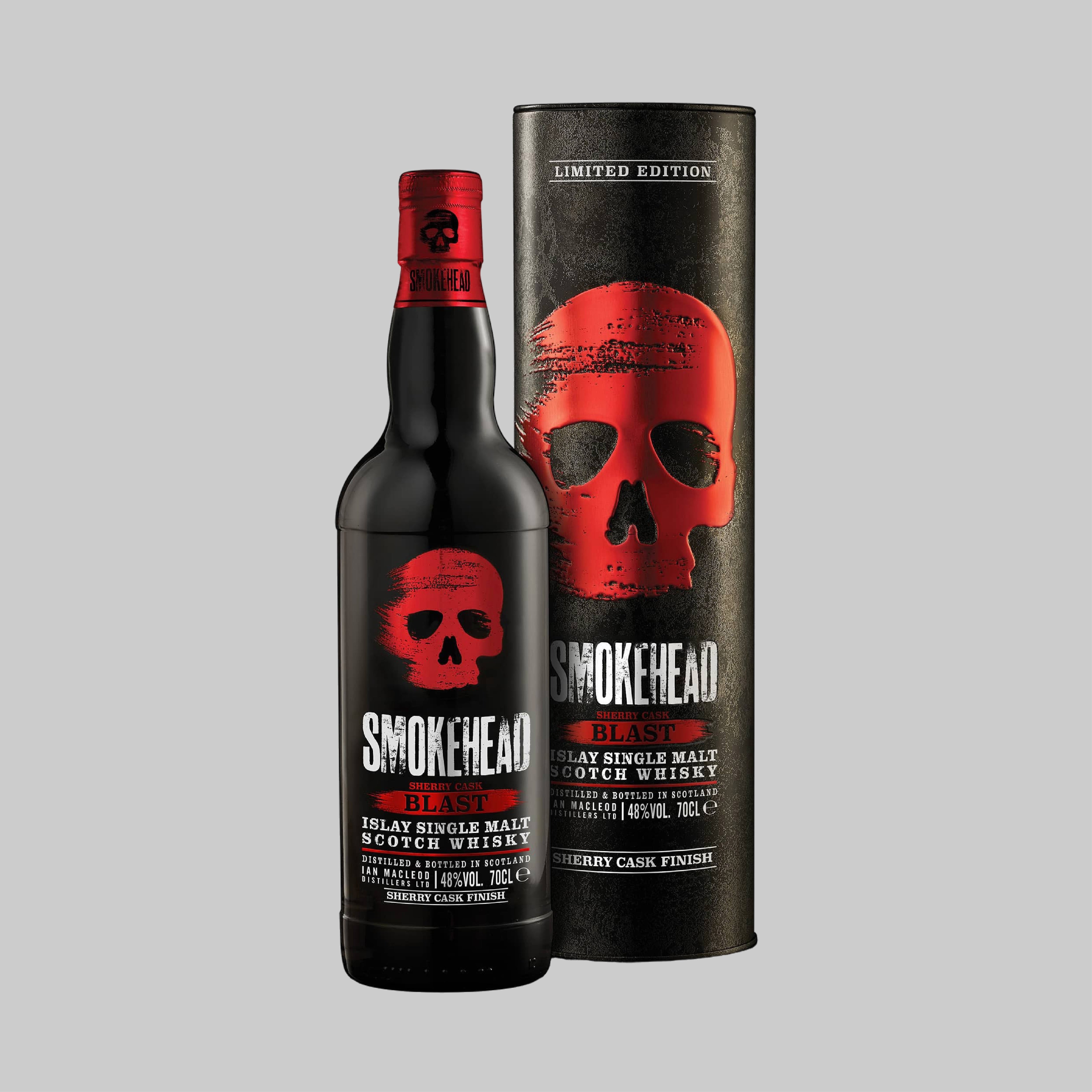 Smokehead Sherry Cask Blast Islay Single Malt Scotch Whisky 700ml 48.0% | TIME2DRINK