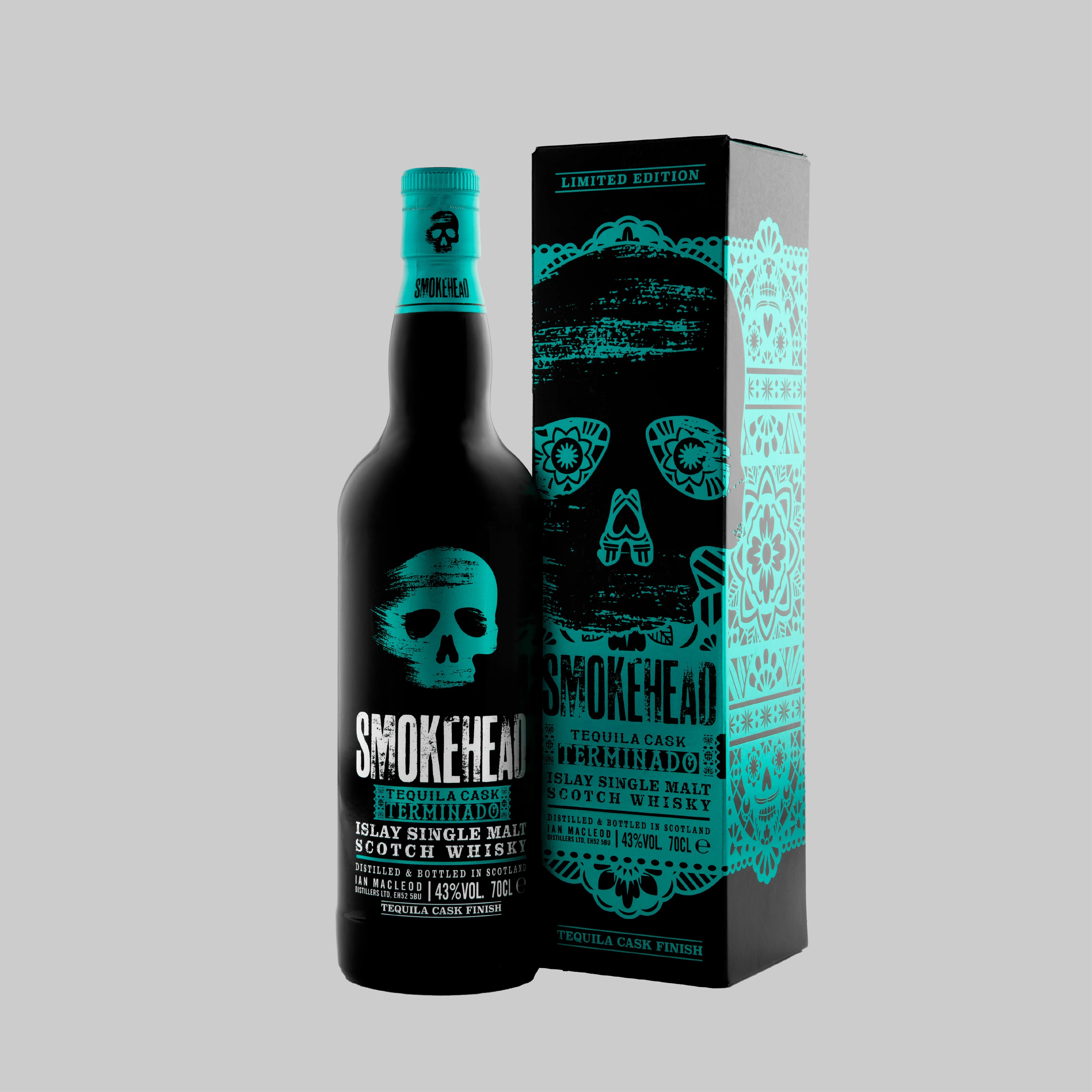 Smokehead Tequila Cask Finish Islay Single Malt Scotch Whisky 700ml 46.4% | TIME2DRINK