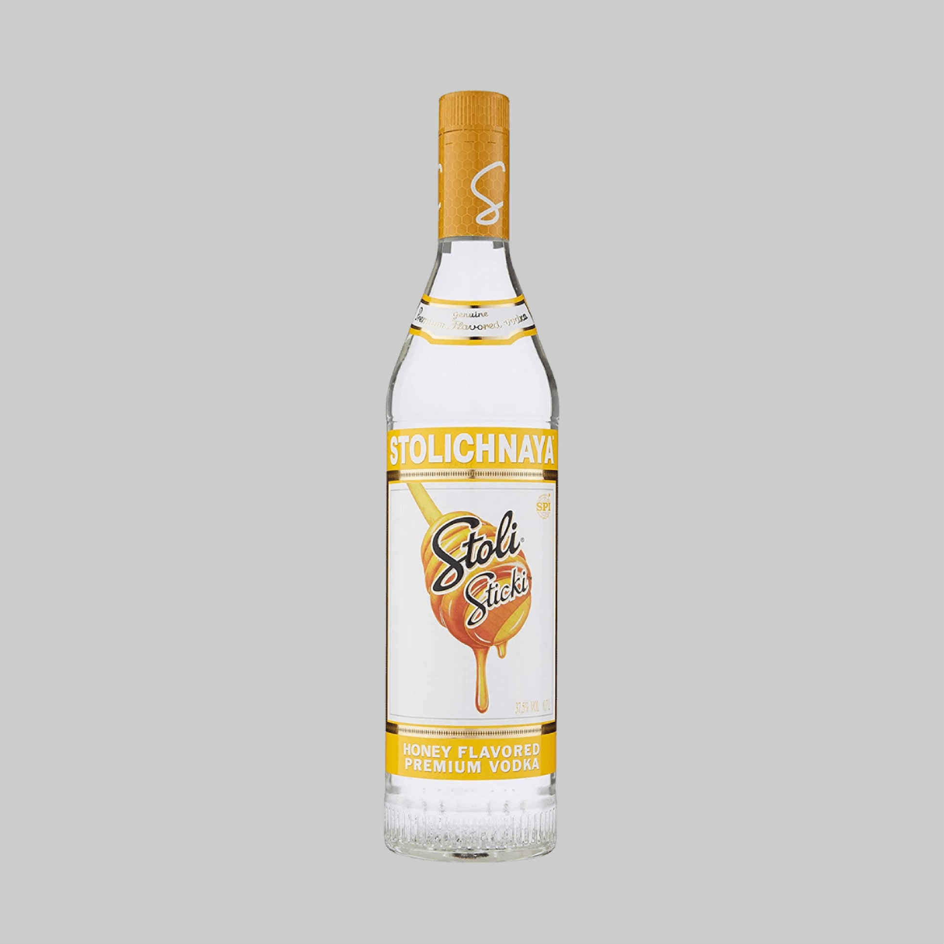 Stolichnaya Sticki Honey Vodka 700ml 37.5% | TIME2DRINK