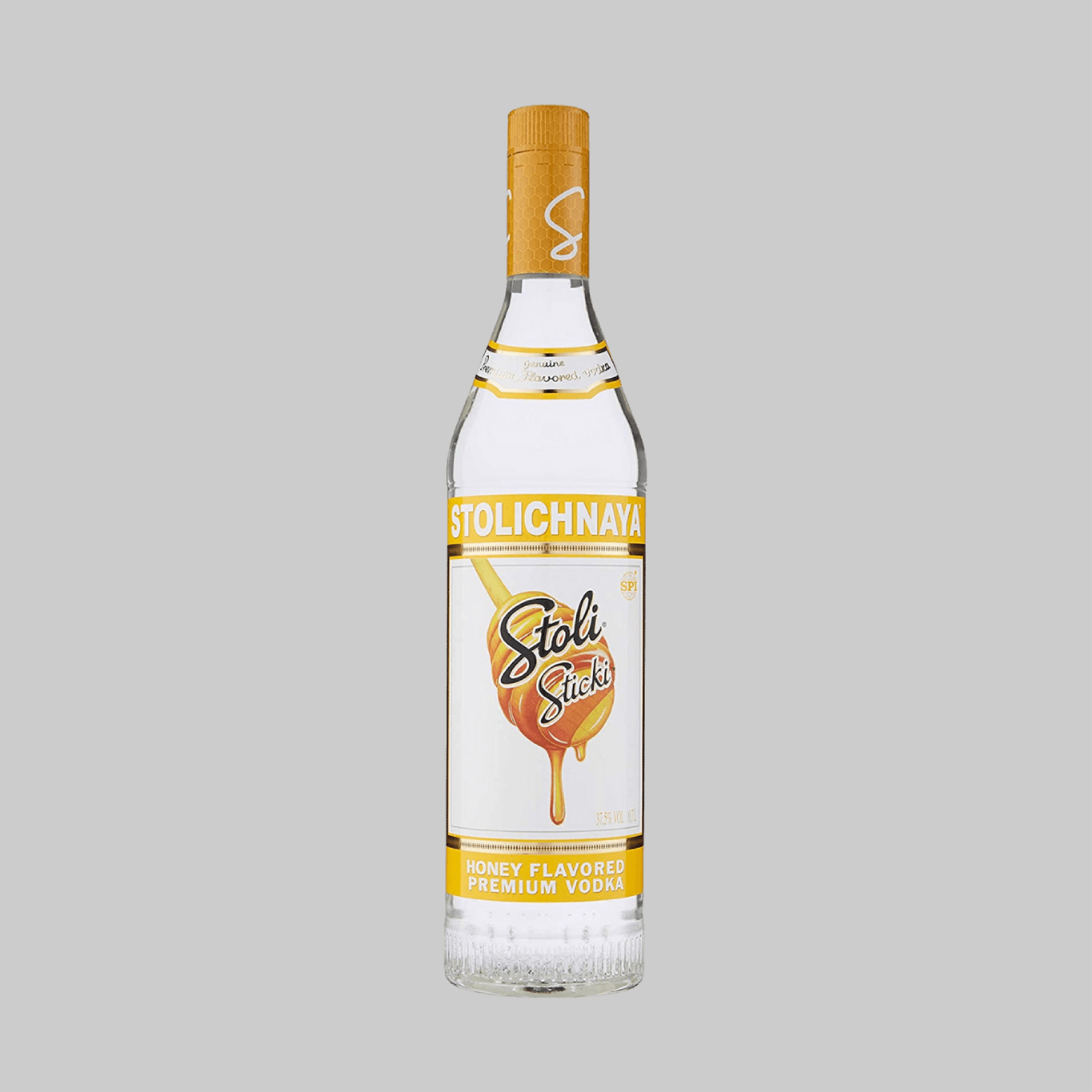 Stolichnaya Sticki Honey Vodka 700ml 37.5% | TIME2DRINK