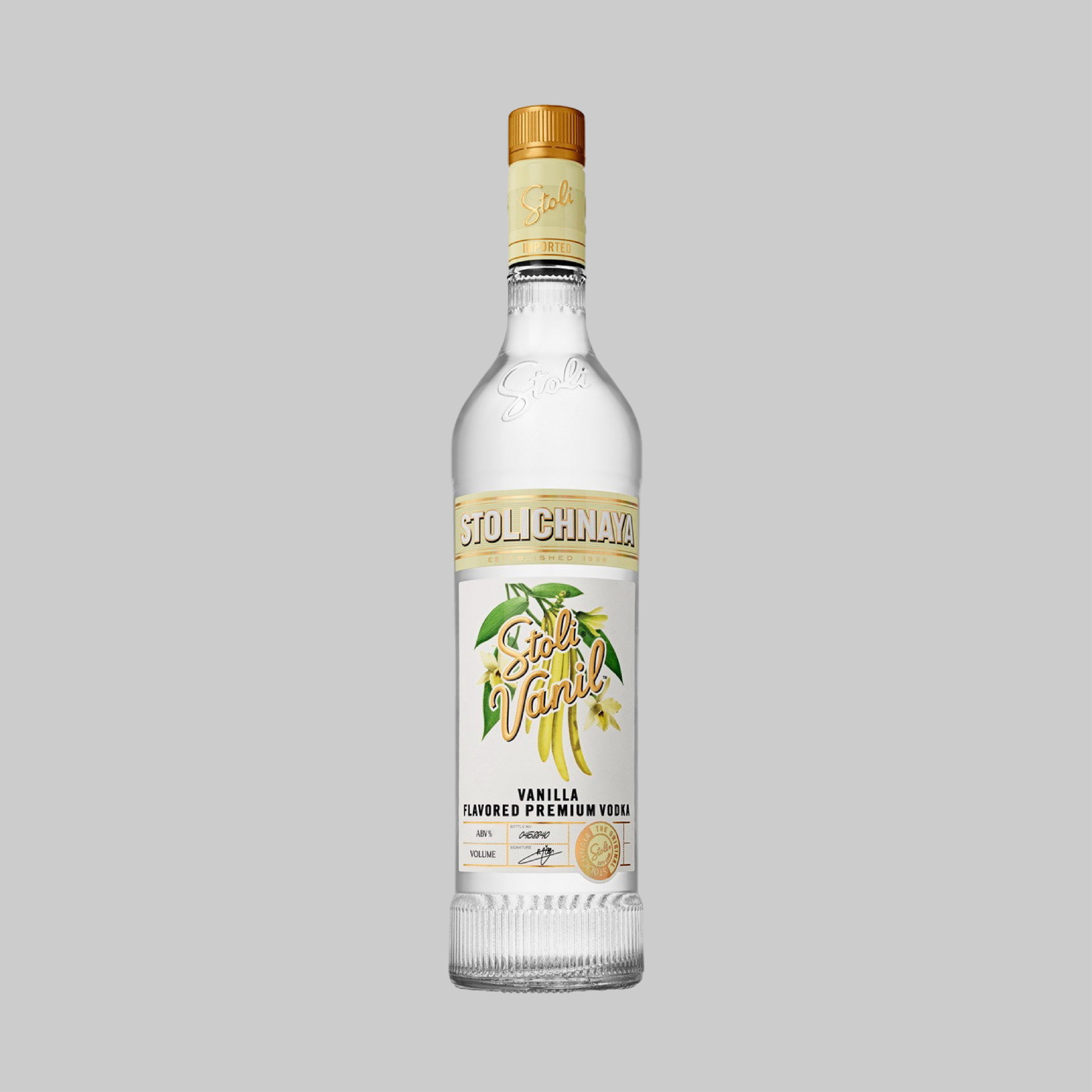 Stolichnaya Vanil Vodka 700ml 37.5% | TIME2DRINK
