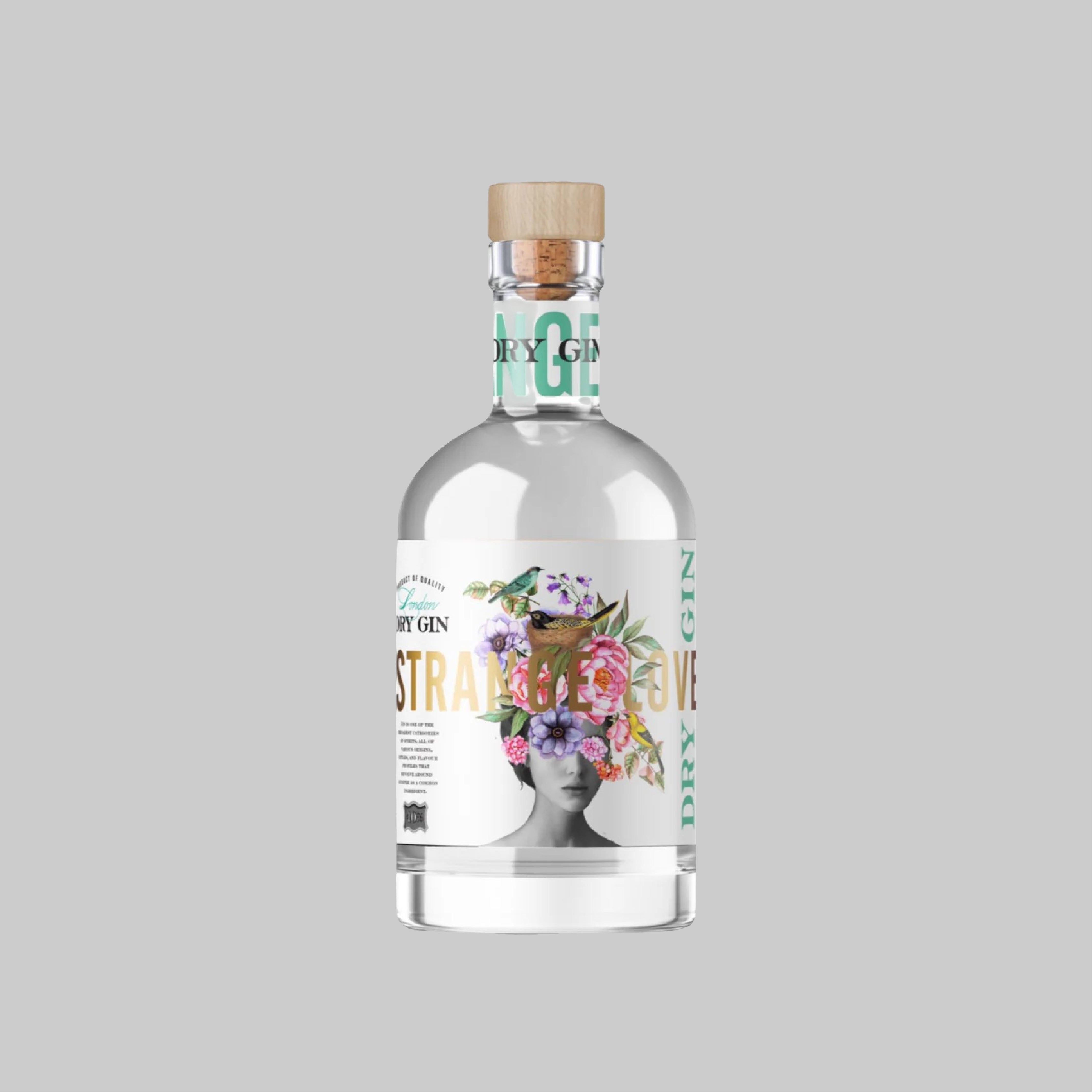 Strange Luve Gin 700ml 40.0% | TIME2DRINK