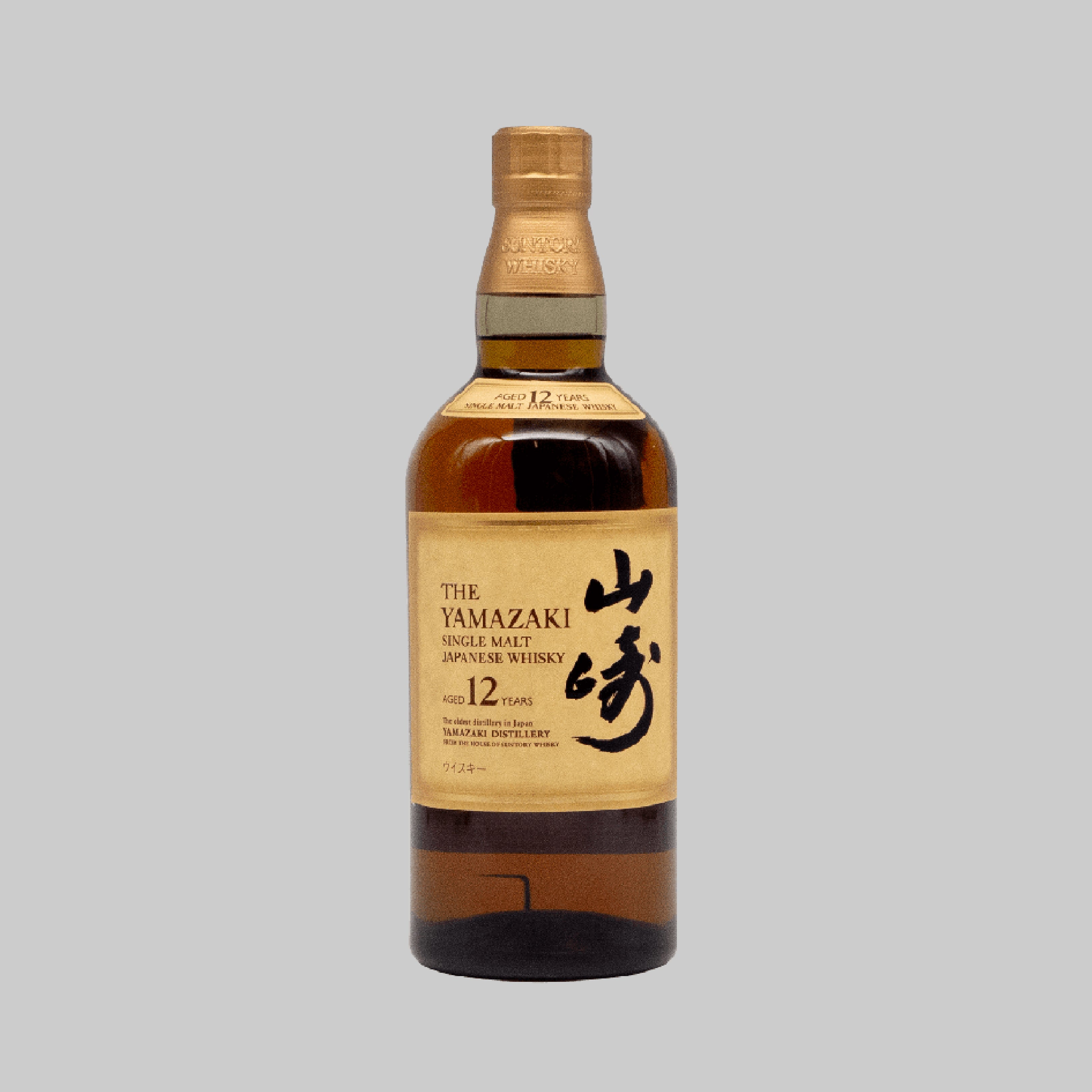 Suntory Yamazaki 12 Years Single Malt Whisky 700ml 43.0% | TIME2DRINK