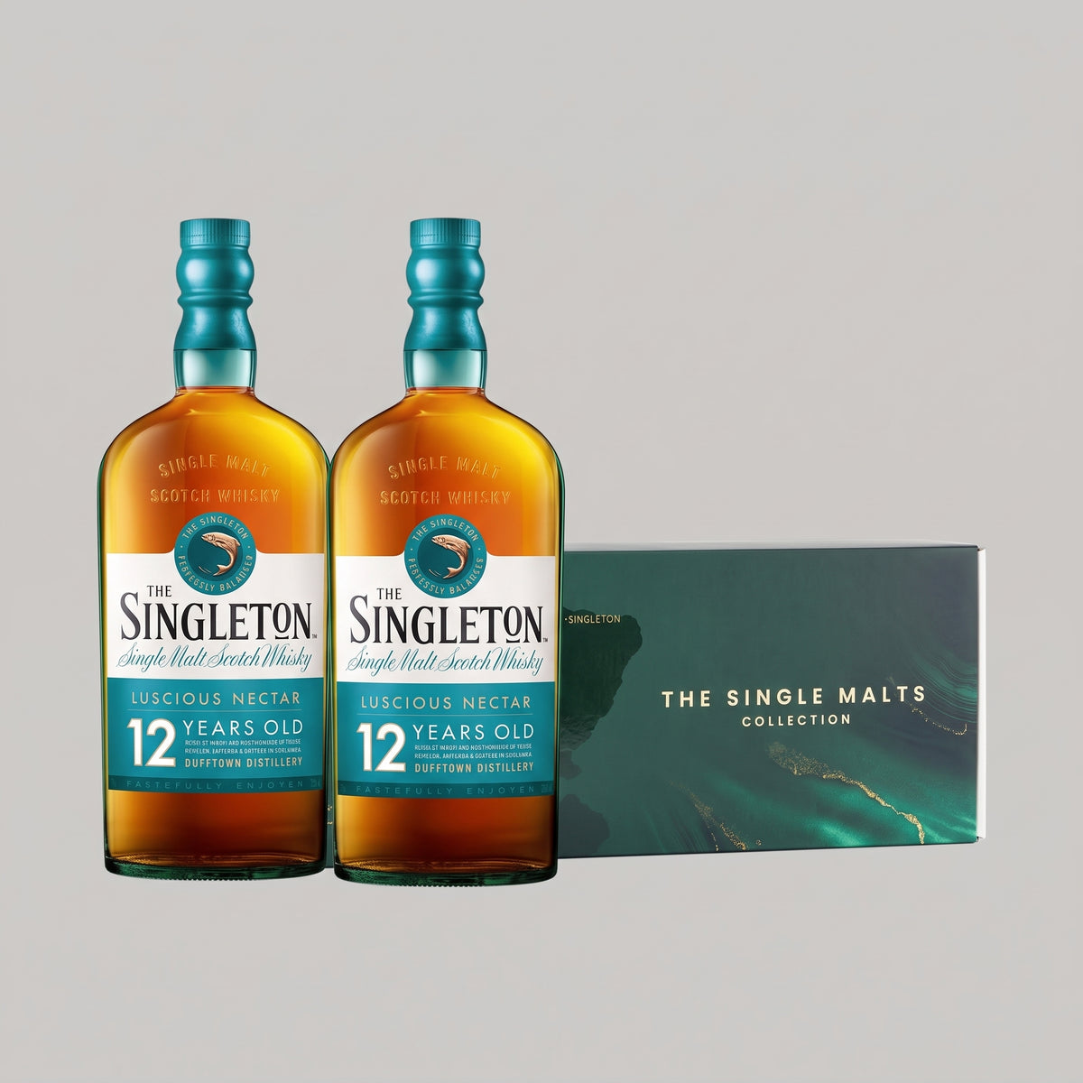 The Singleton 12 Years Old (Set 2 Bottles) + Free Premium 3-Glass Set | TIME2DRINK