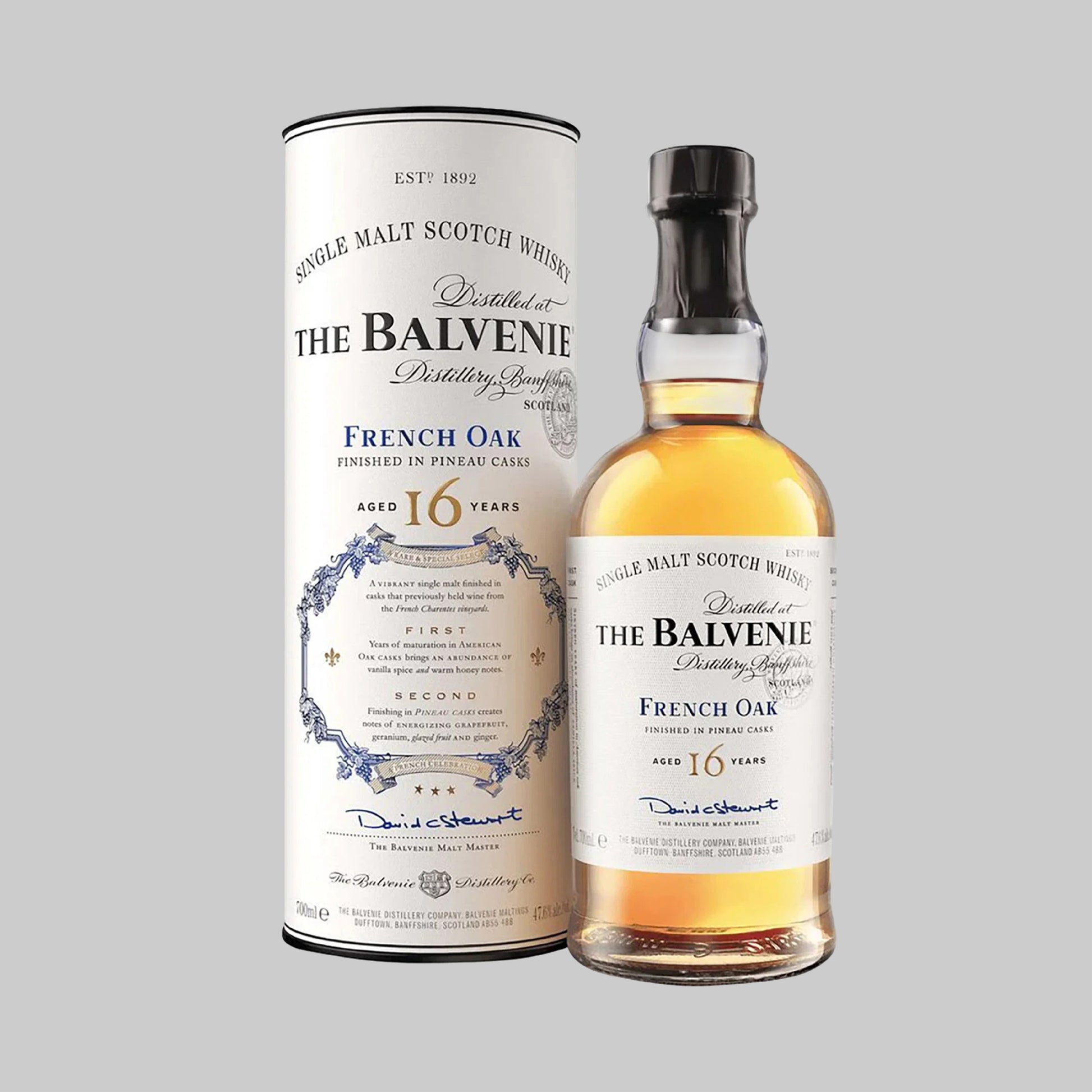 The Balvenie 16 Years French Oak Single Malt Scotch Whisky 700ml 47.6% | TIME2DRINK