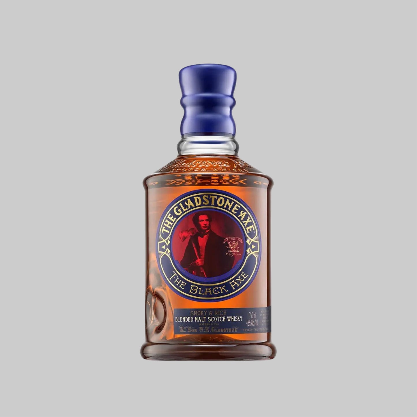 The Gladstone Axe The Black Axe Blended Malt Scotch Whisky 700ml 41.0% | TIME2DRINK