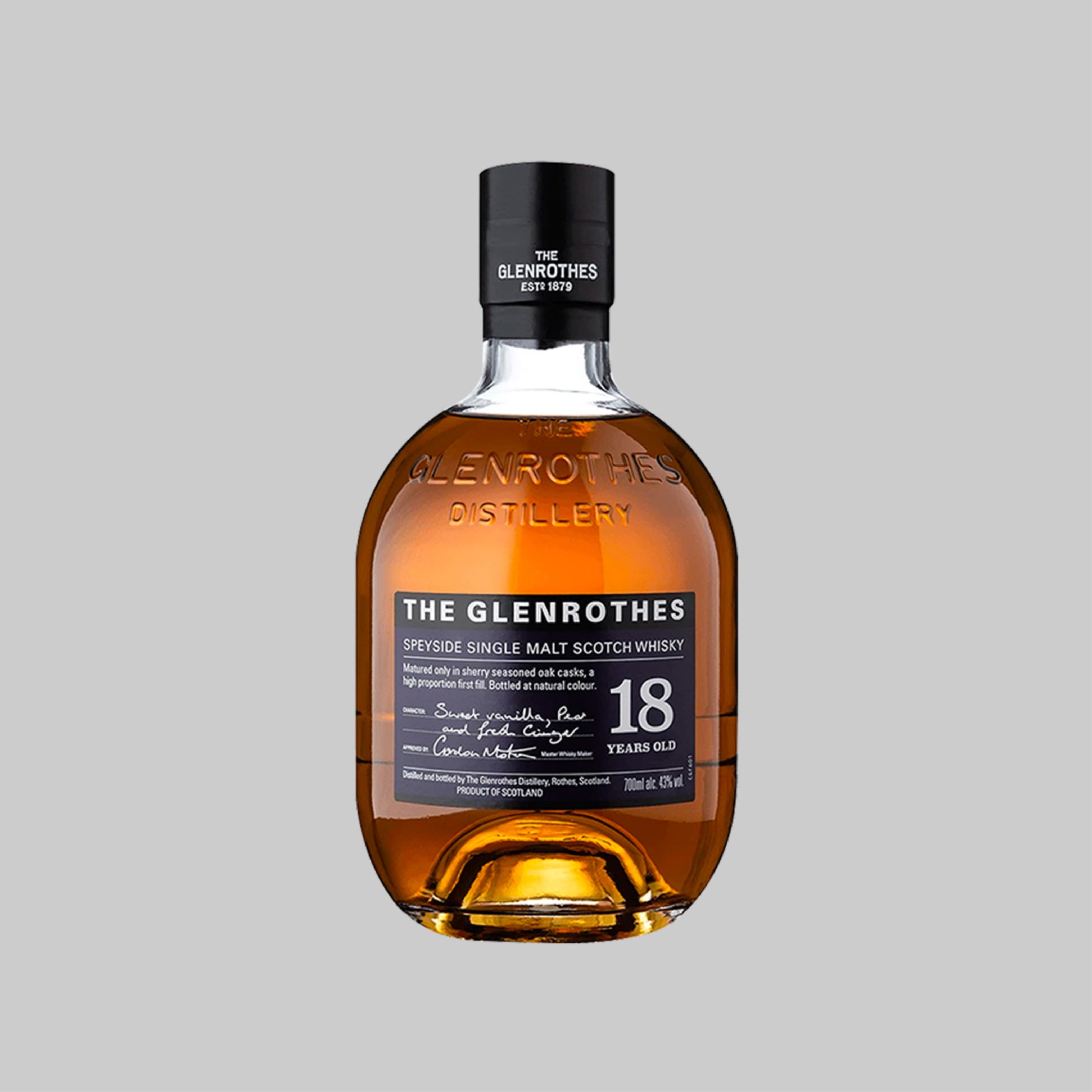 The Glenrothes 18 Years Soleo Collection Single Malt Scotch Whisky 700ml 43.0% | TIME2DRINK